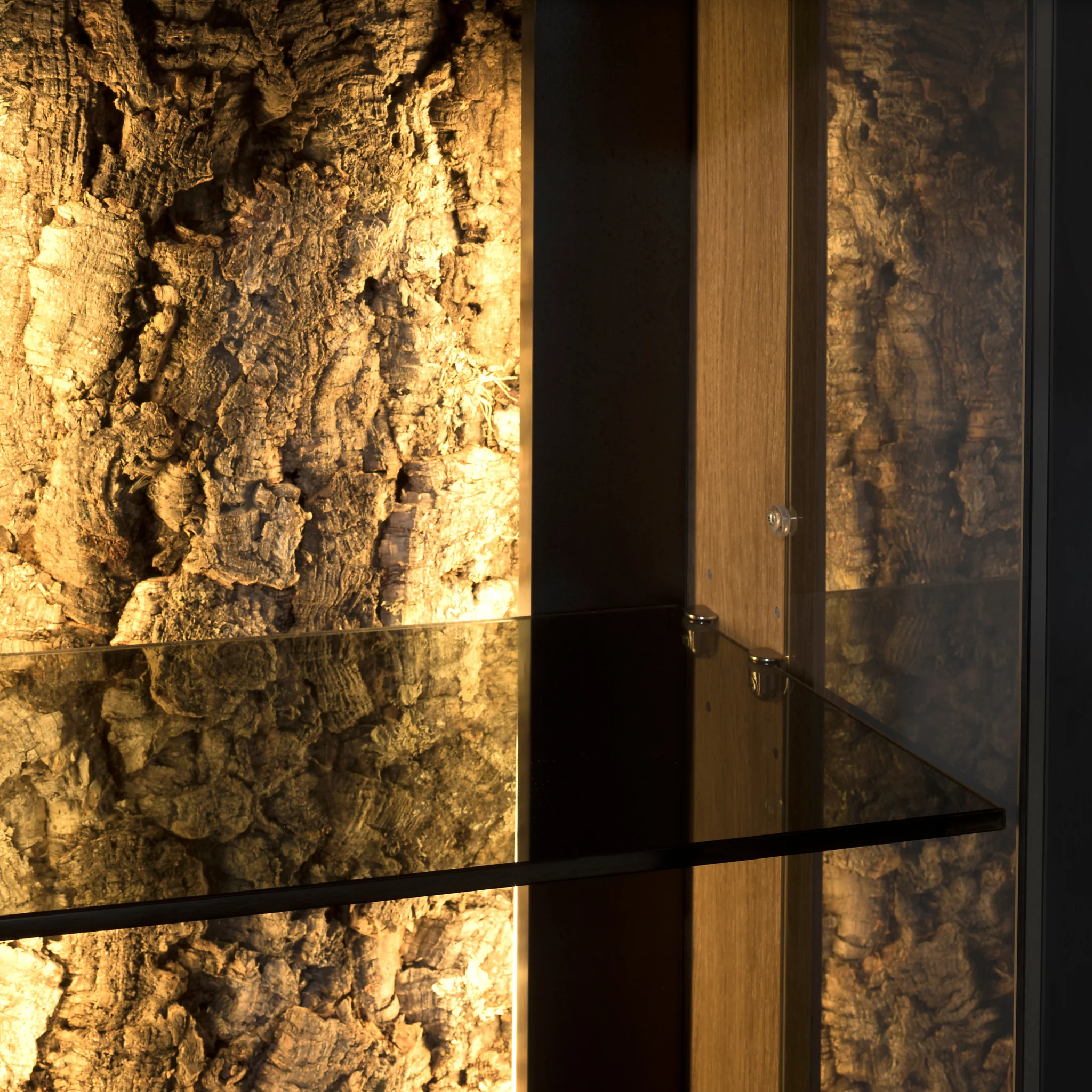 Vitrina de madera roble NAPOLI 22 | LoftStory - Image 4