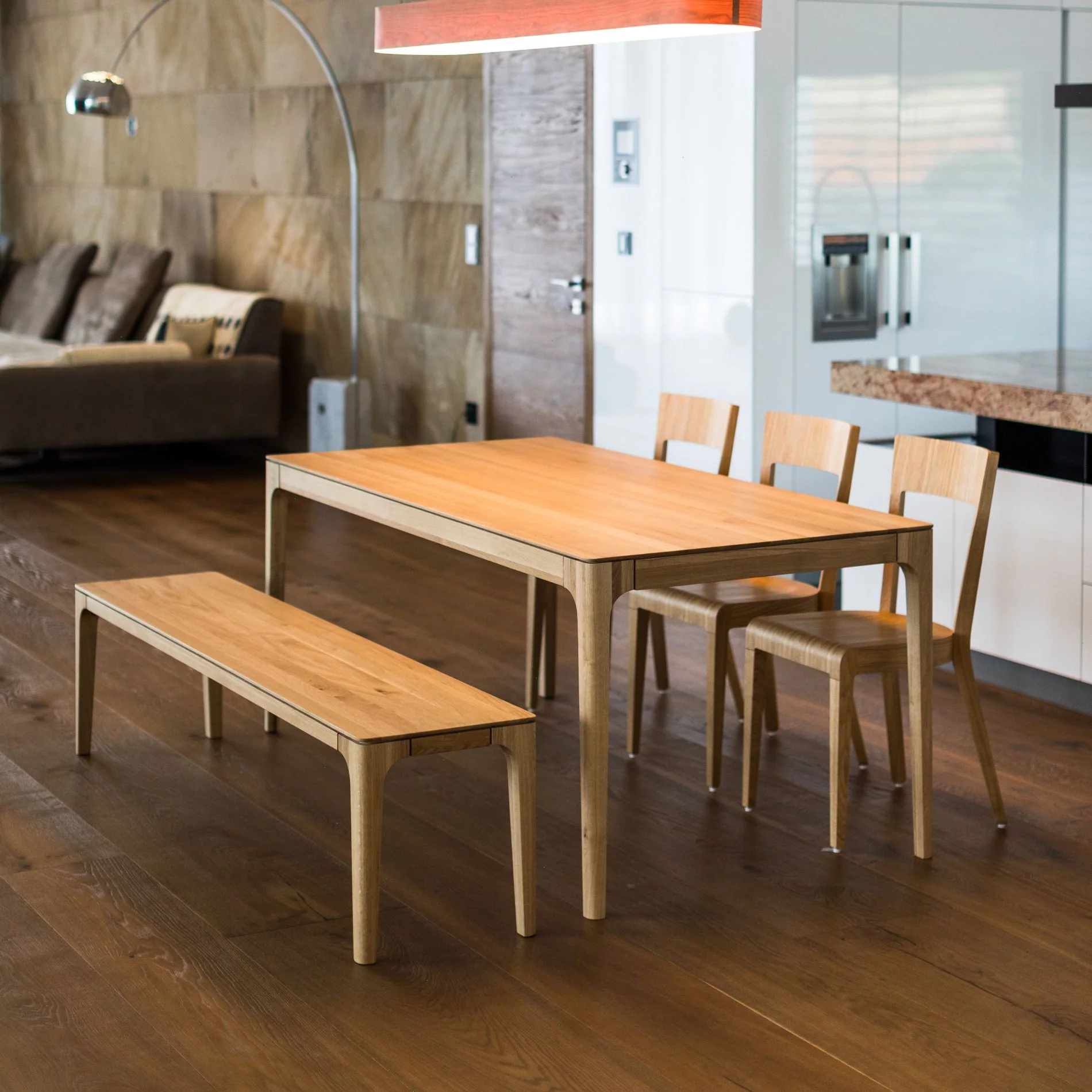 Banco madera maciza CREATIV | VESKOR