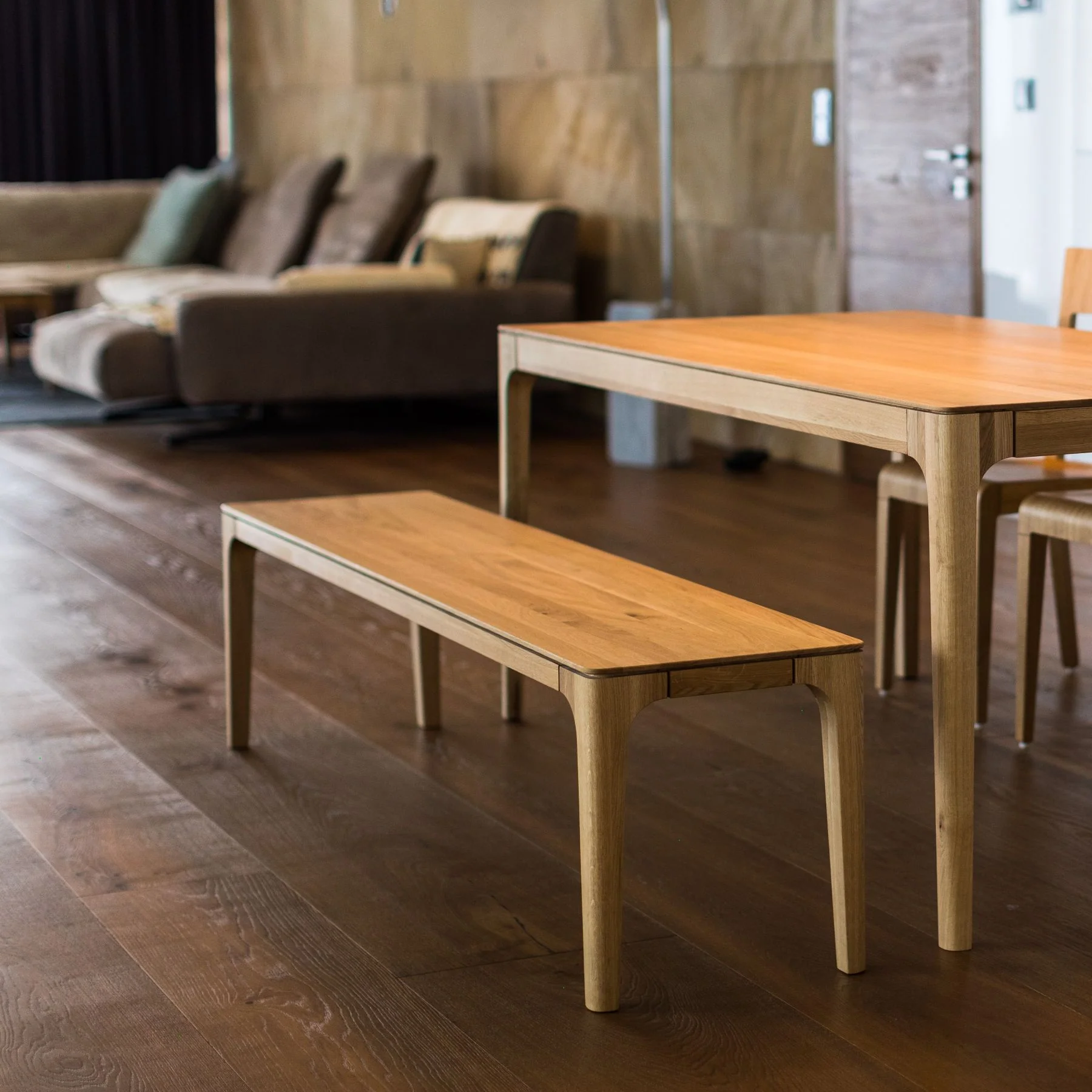 Banco madera maciza CREATIV | VESKOR - Image 2