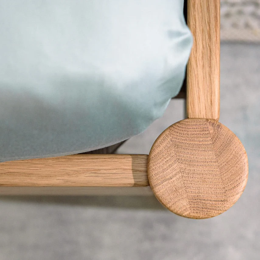 Cama de madera maciza roble AURA | VESKOR - Image 3