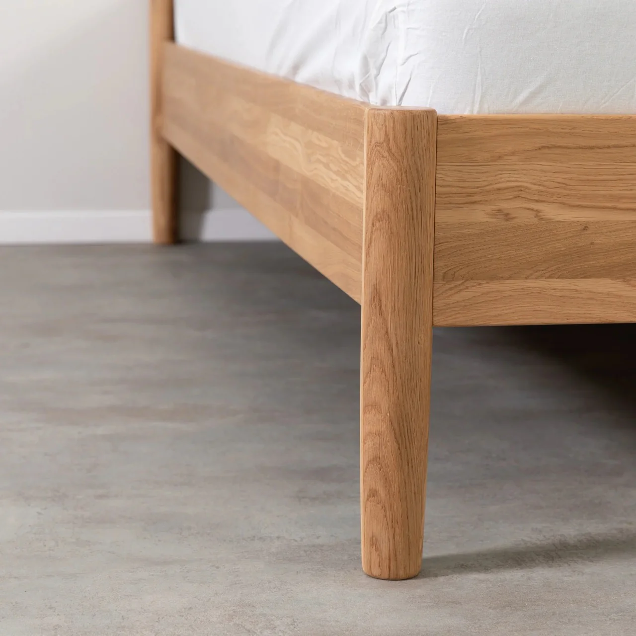 Cama de madera maciza roble AURA | VESKOR - Image 4
