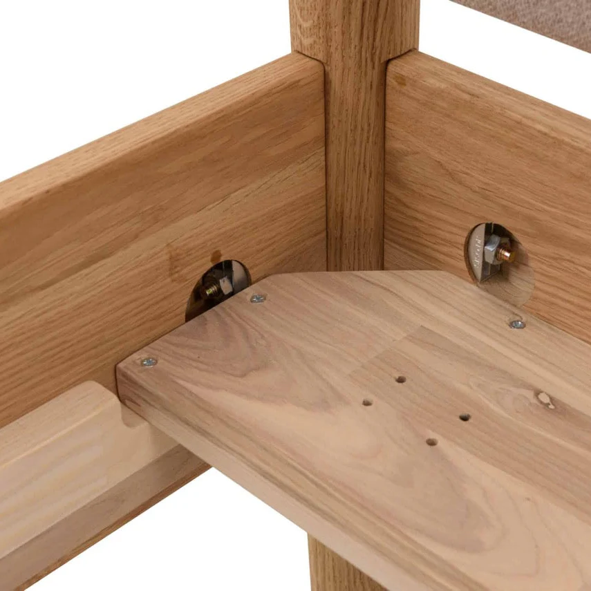 Cama de madera maciza roble AURA | VESKOR - Image 7