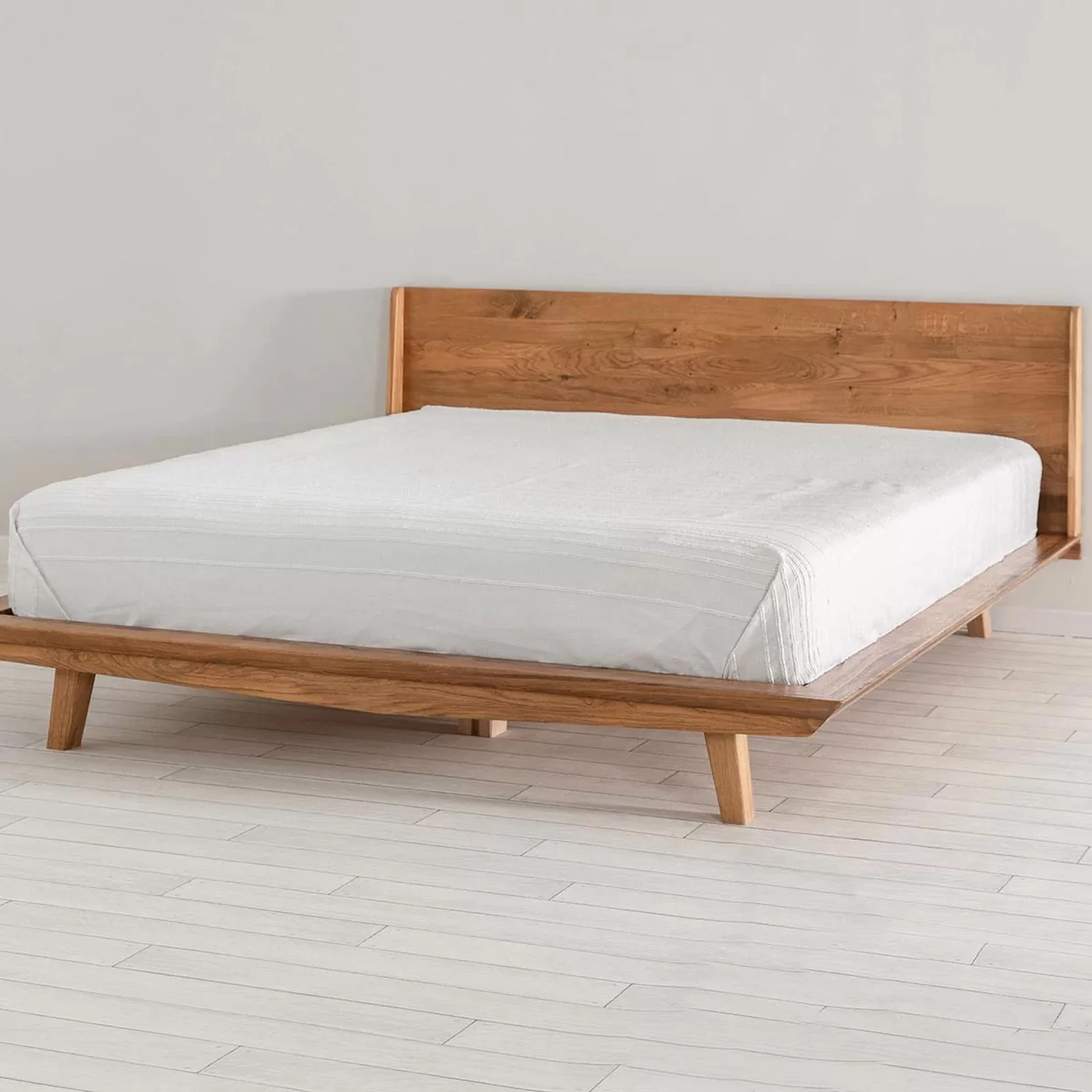 Cama matrimonio de madera maciza roble MALMO | NordicStory - Image 4
