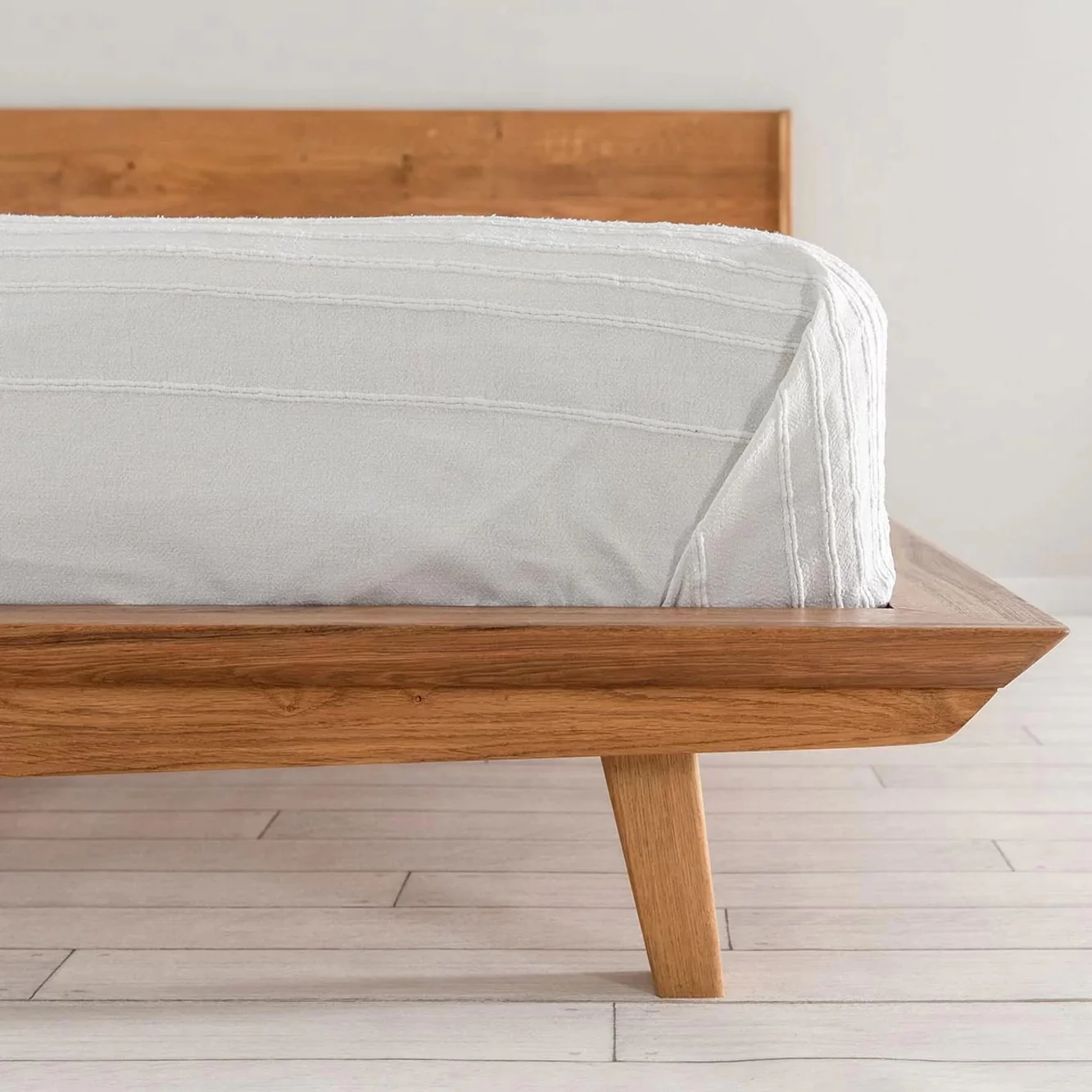 Cama matrimonio de madera maciza roble MALMO | NordicStory - Image 5