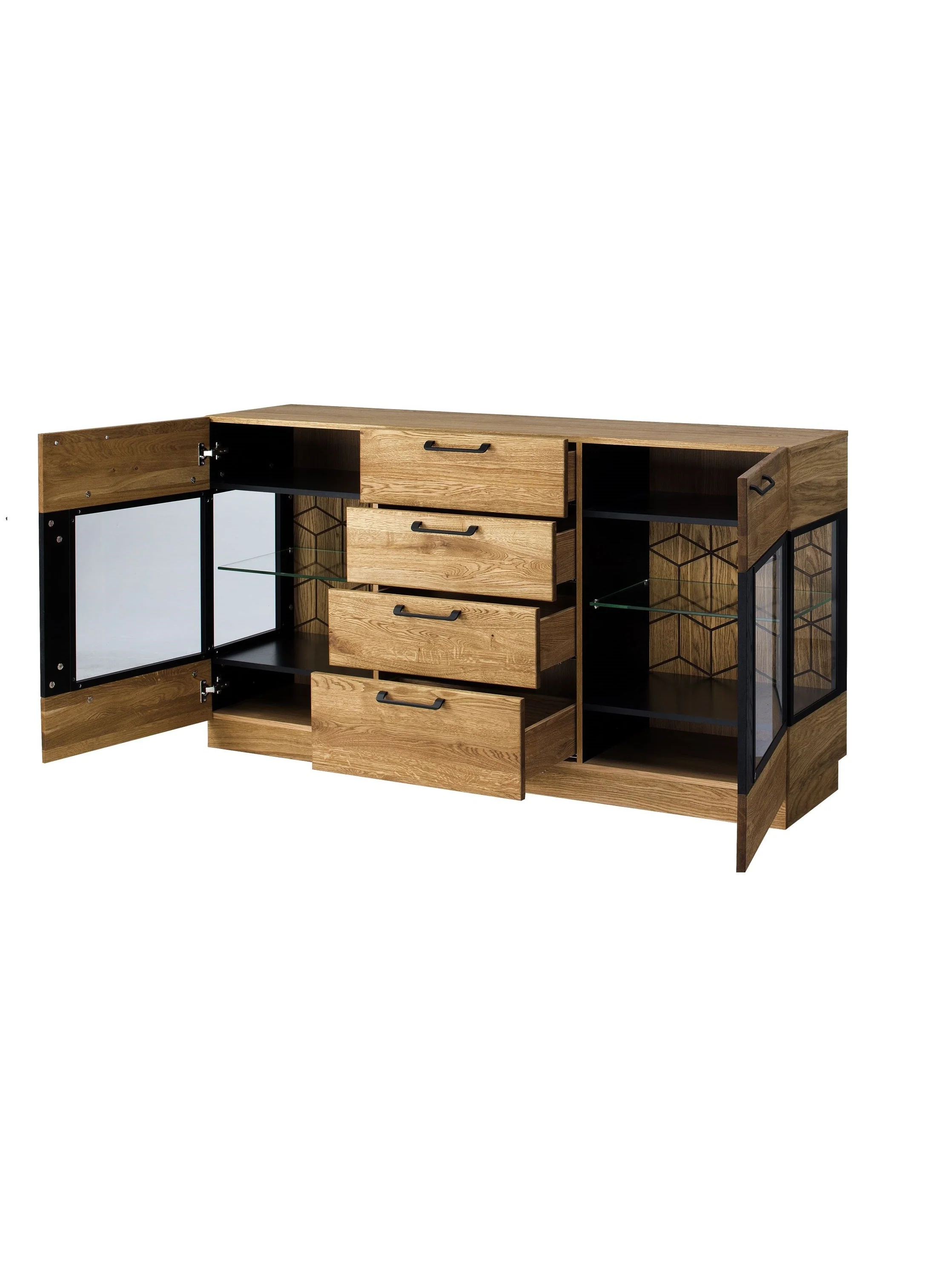 Cómoda aparador madera de roble MOZAIK 47 | LoftStory - Image 4