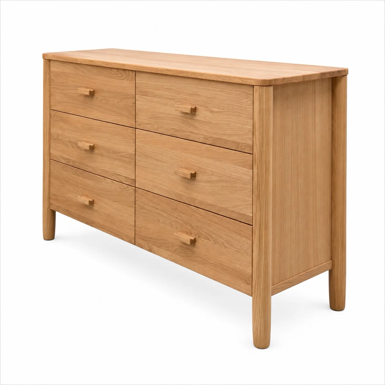 Cómoda de madera maciza roble AURA | VESKOR - Image 7