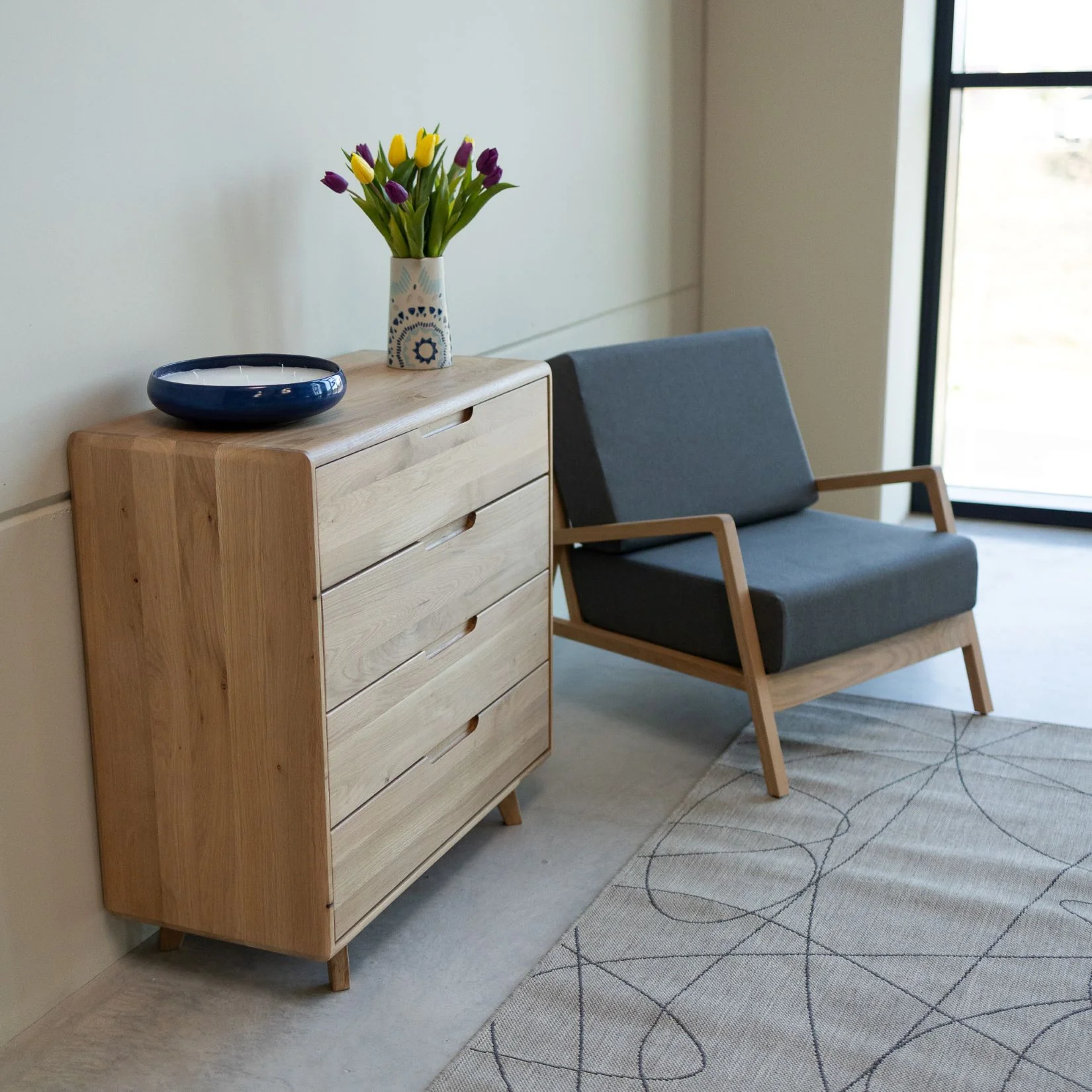 Cómoda de madera maciza SWEDEN 4.1 | NordicStory - Image 3