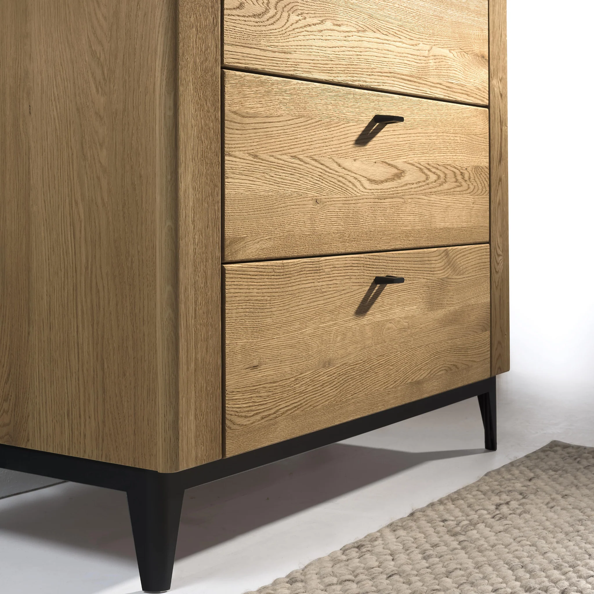 Cómoda de madera roble OPORTO 75 | LoftStory - Image 4