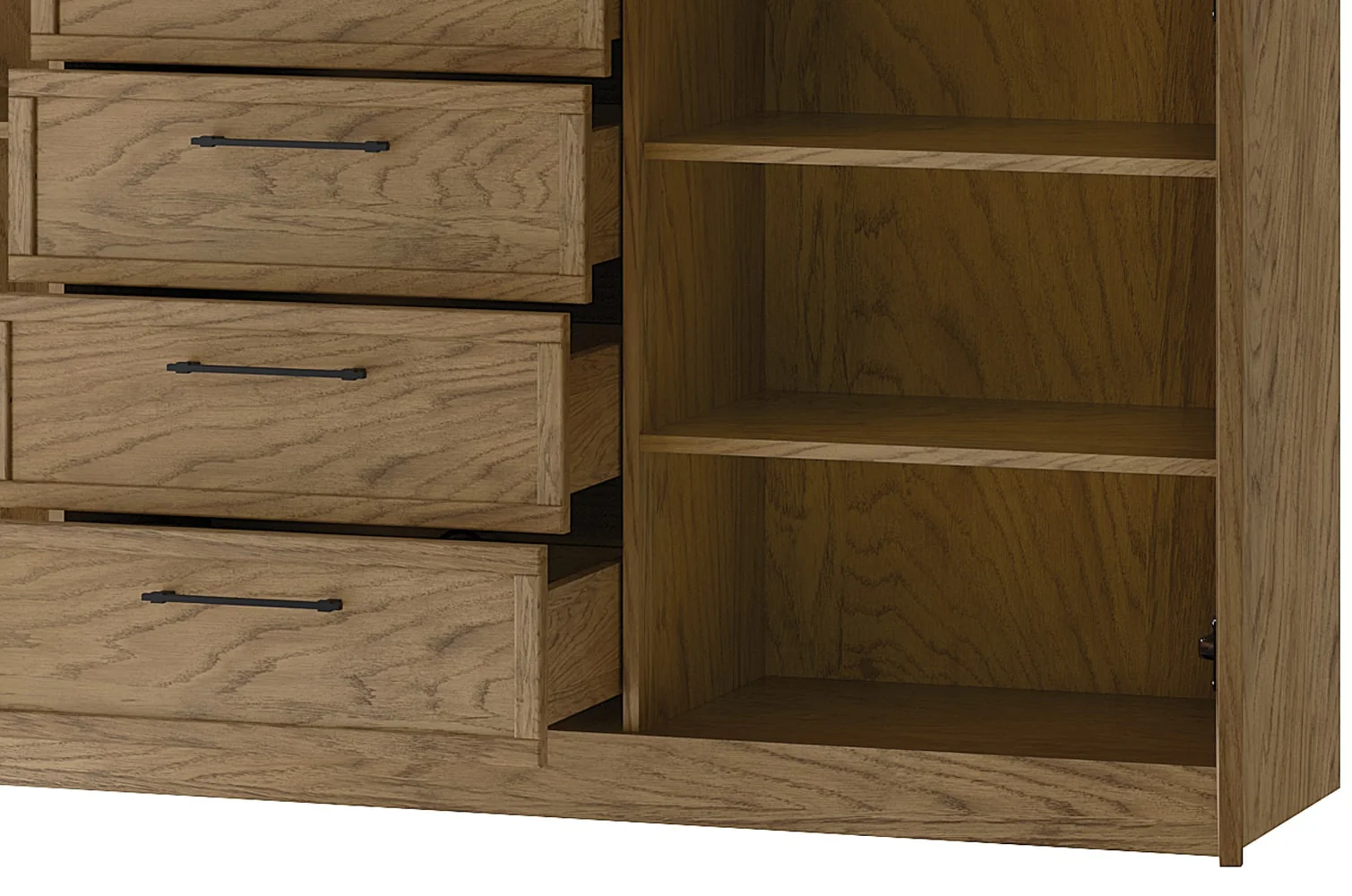 Cómoda de madera roble COZY 47 | LoftStory - Image 7