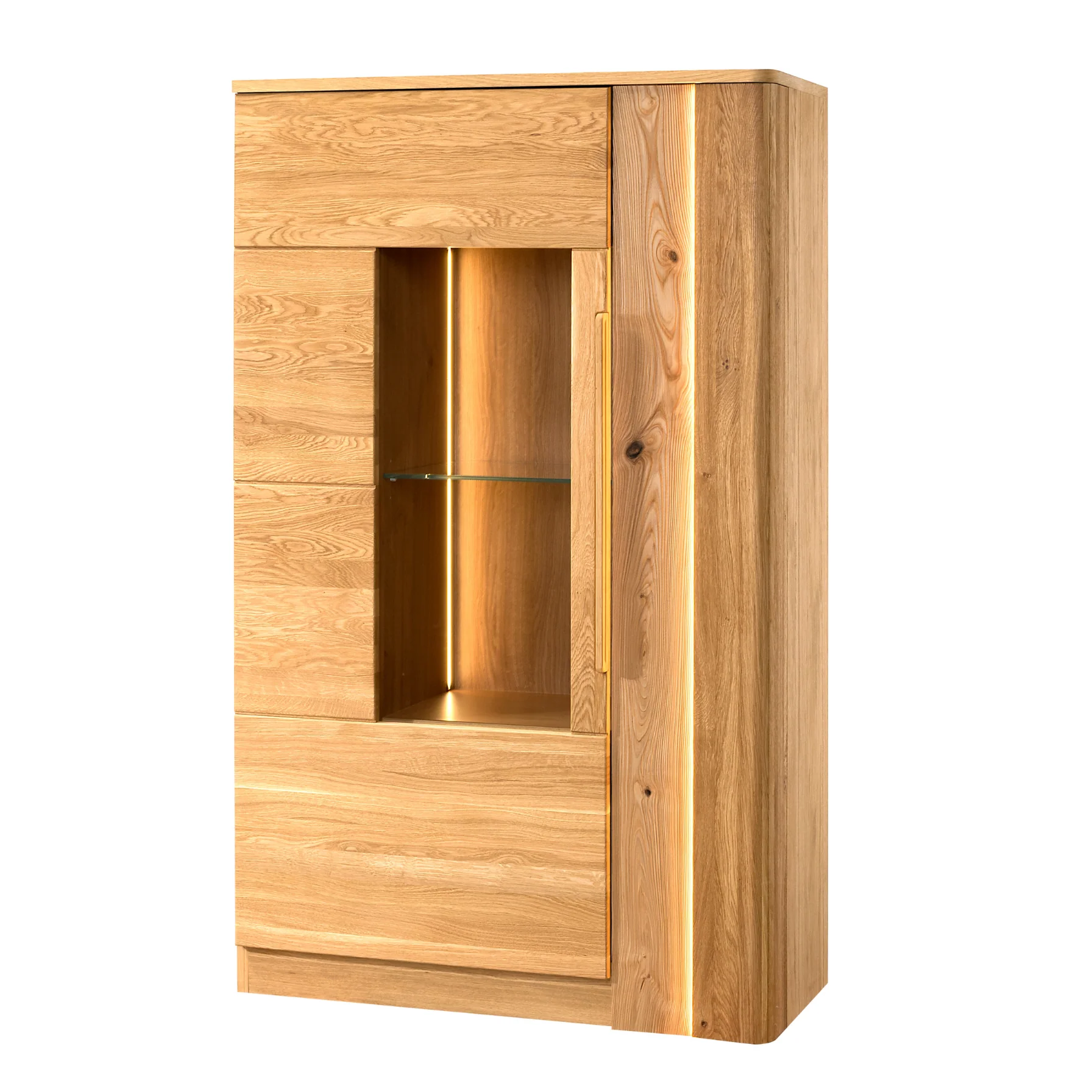 Vitrina de madera roble LONDRES 15 | LoftStory