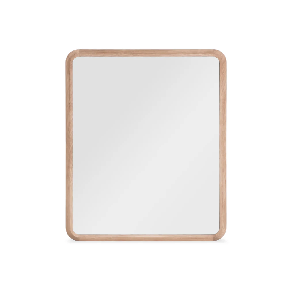Espejo de pared de madera maciza SWEDEN | NordicStory - Image 4