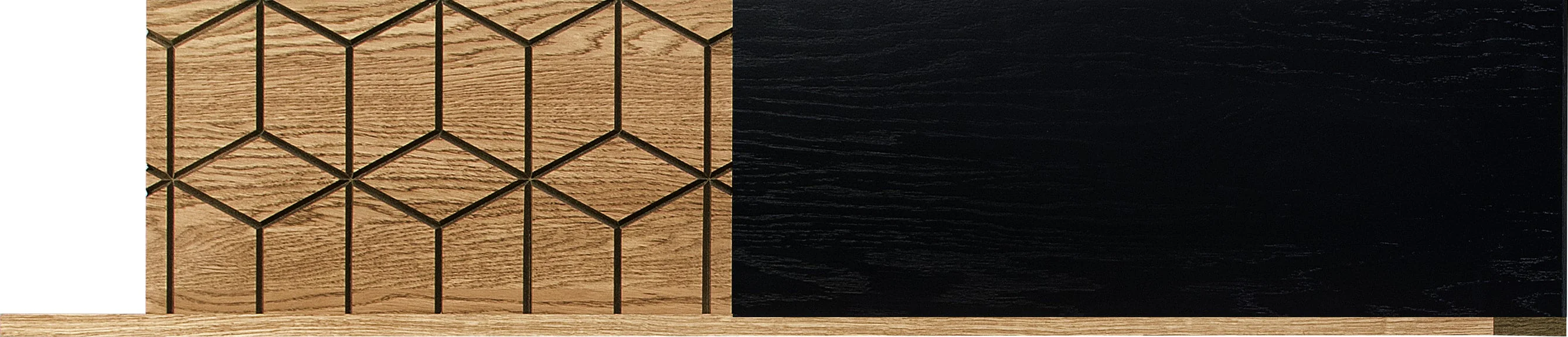 Estante de pared madera de roble MOZAIK 34 | LoftStory - Image 3