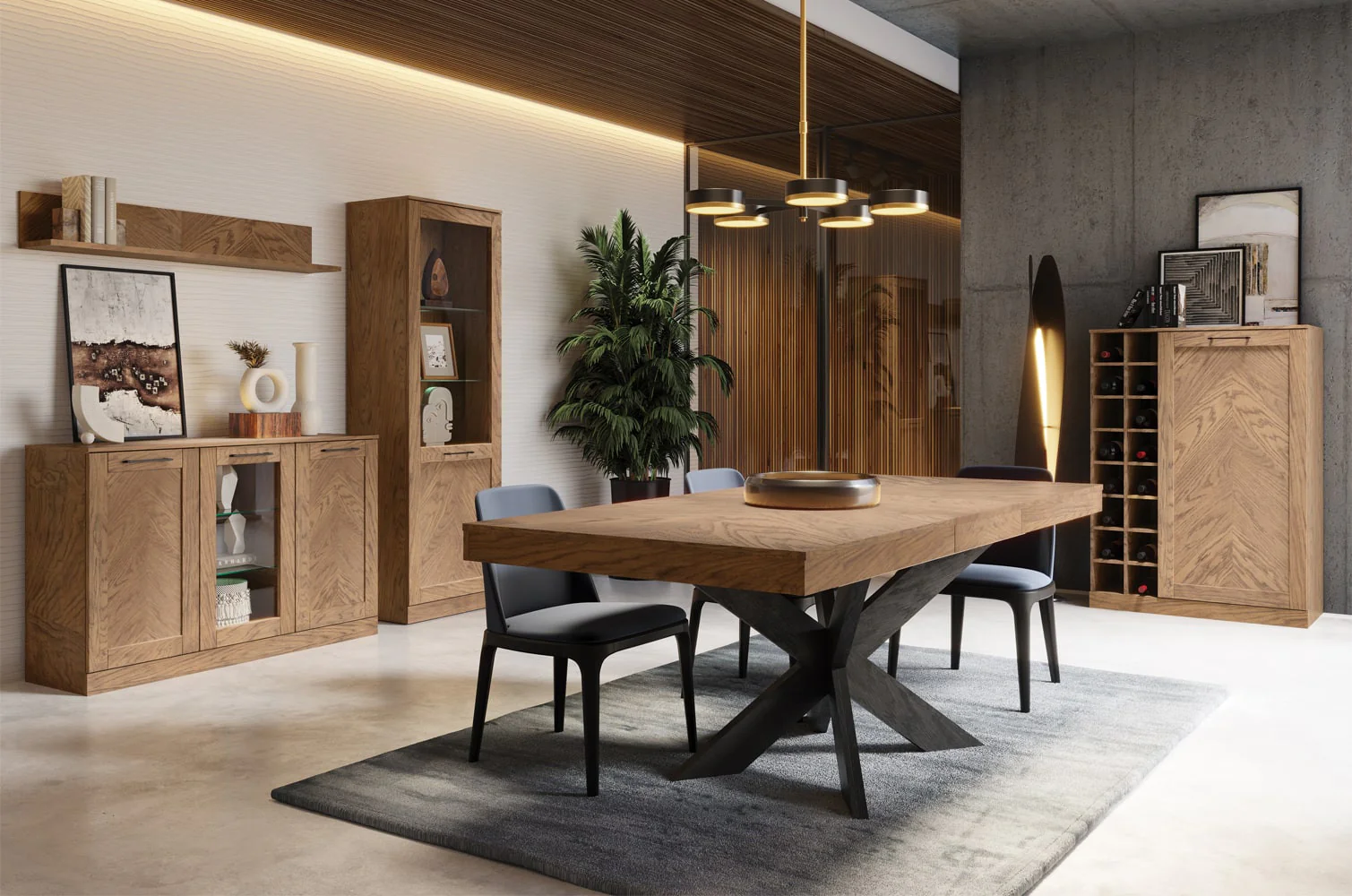 Estante de madera roble COZY 35 | LoftStory - Image 4