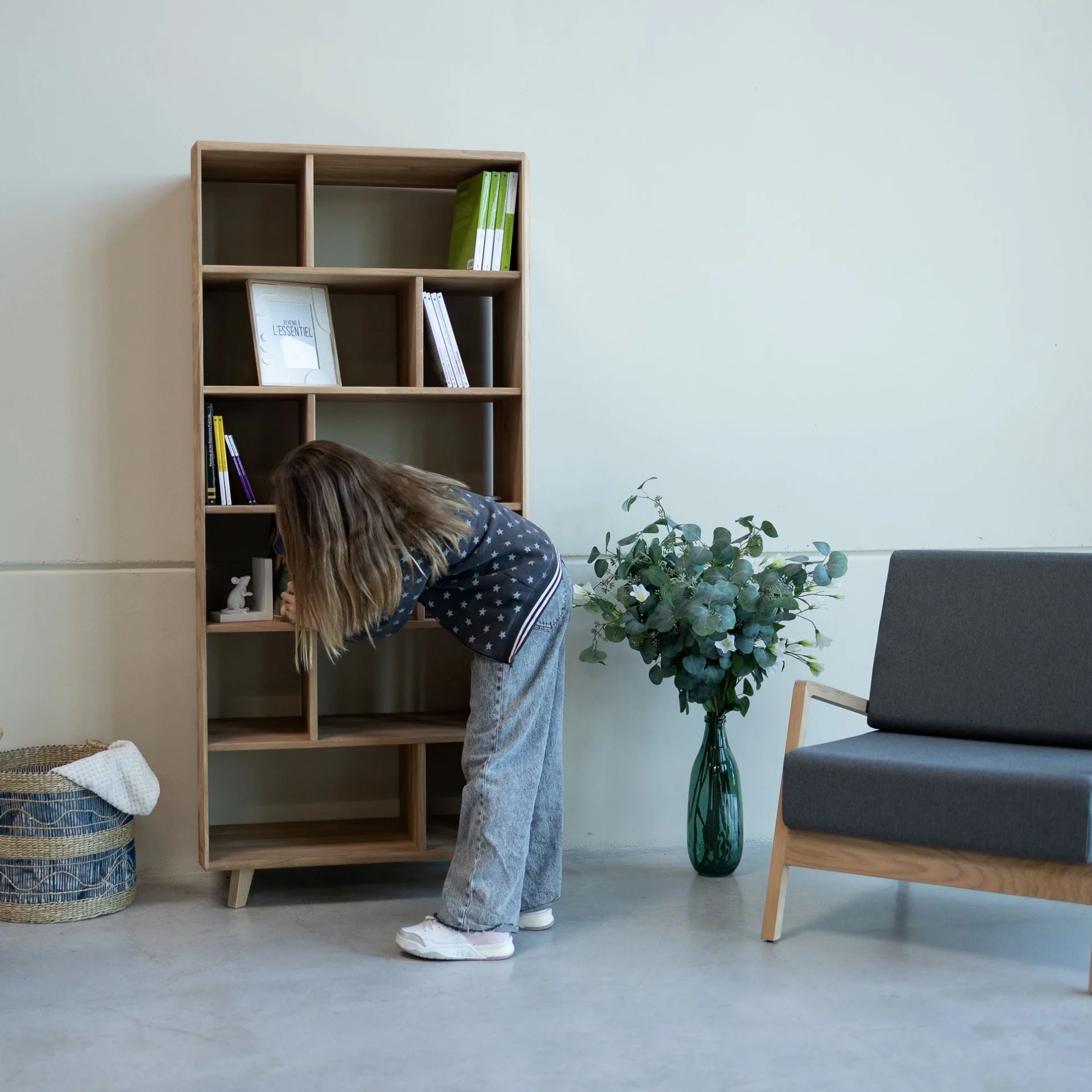 Librería de madera maciza SWEDEN 1 | NordicStory - Image 6