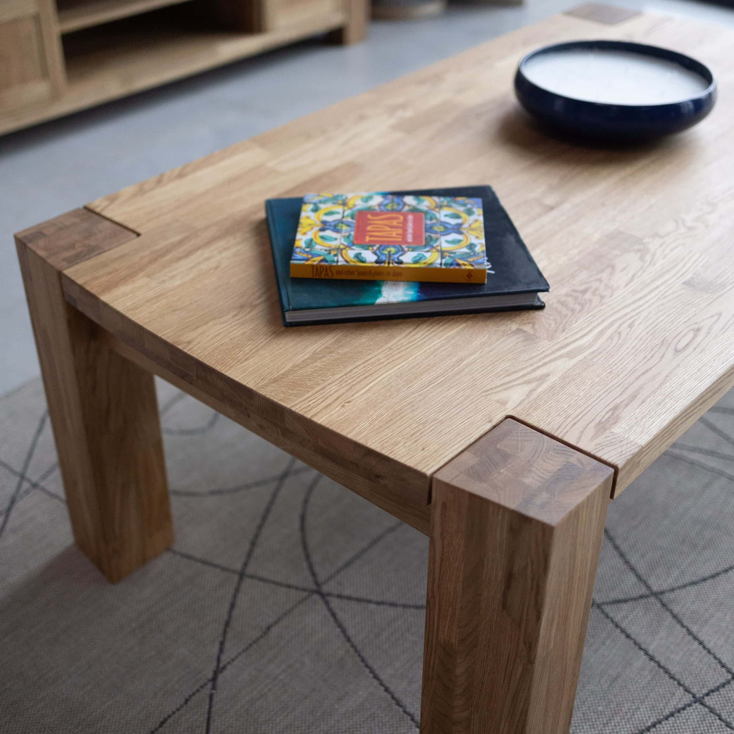 Mesa de centro madera maciza roble BALDER | NordicStory - Image 3