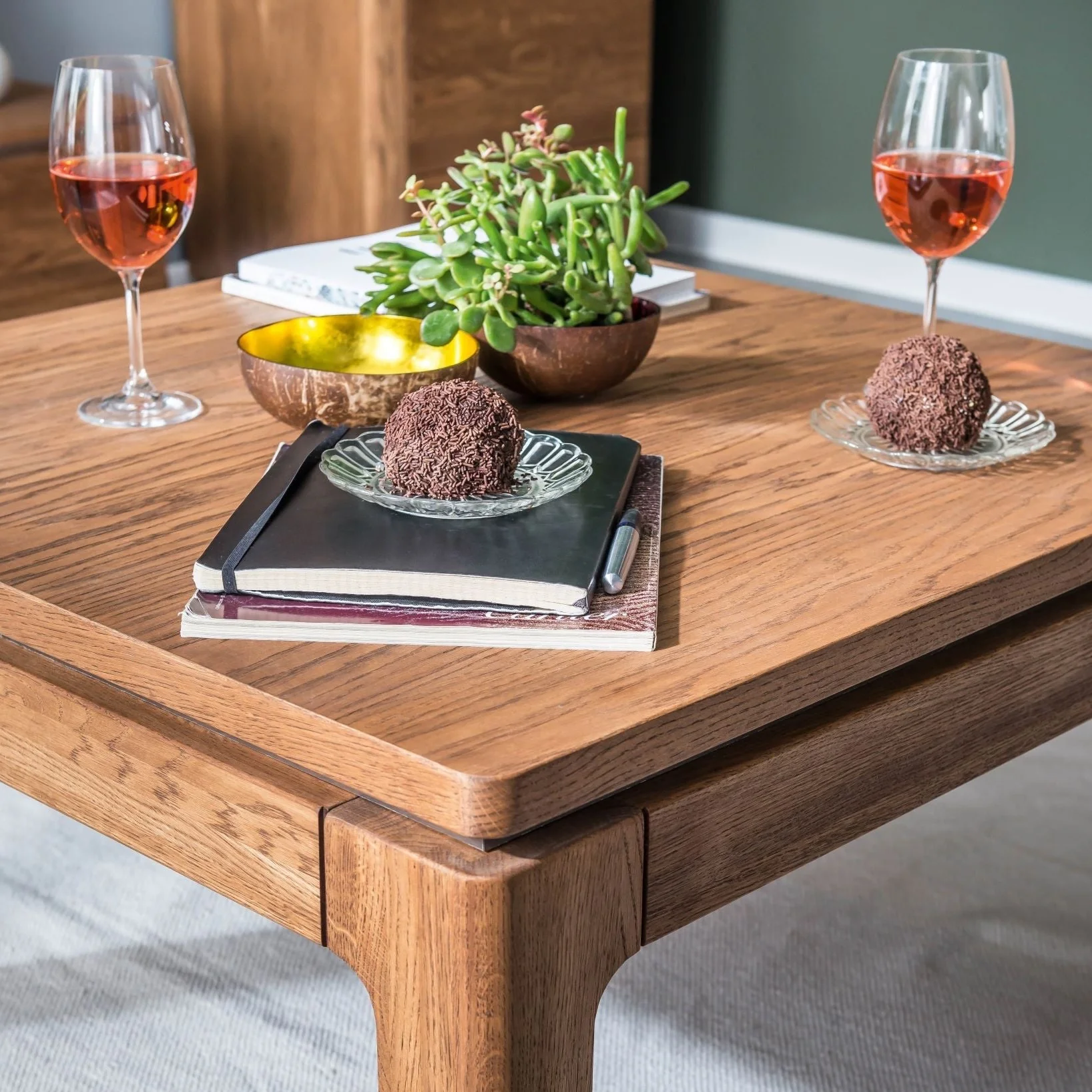 Mesa de centro madera de roble MONTENEGRO 41 | LoftStory - Image 3