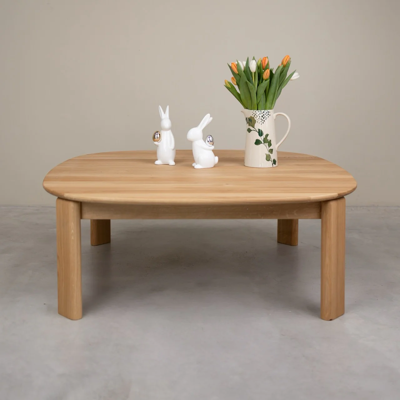 Mesa de centro de madera maciza roble Victoria | NordicStory