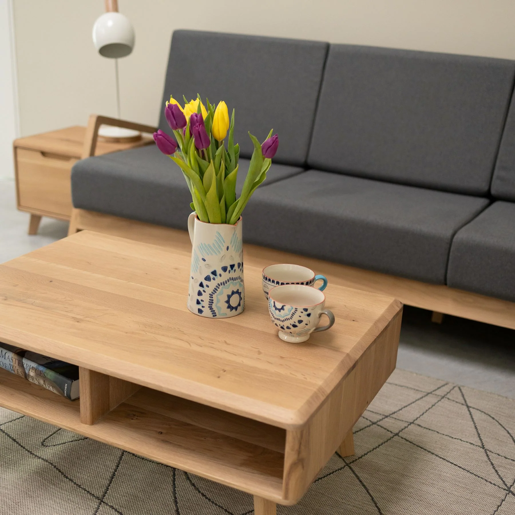Mesa de centro madera maciza SWEDEN 1 | NordicStory - Image 2