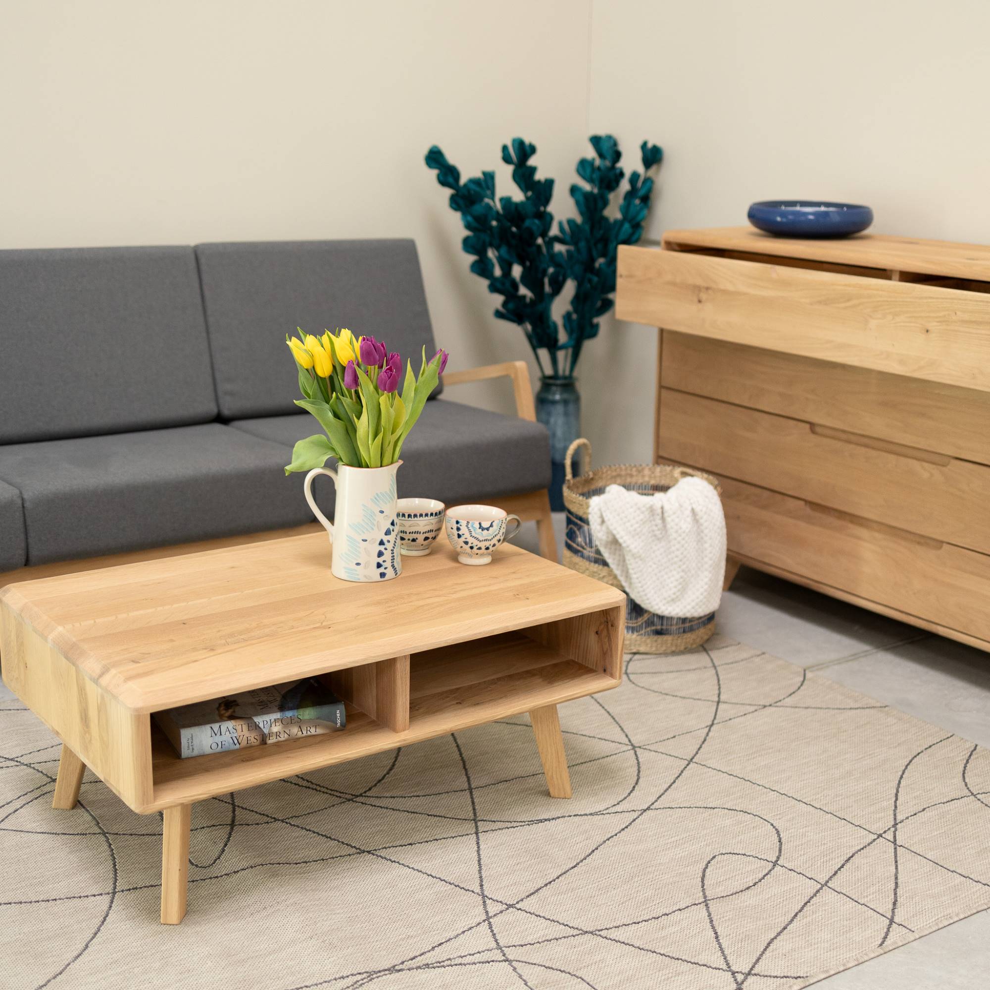 Mesa de centro madera maciza SWEDEN 1 | NordicStory - Image 5