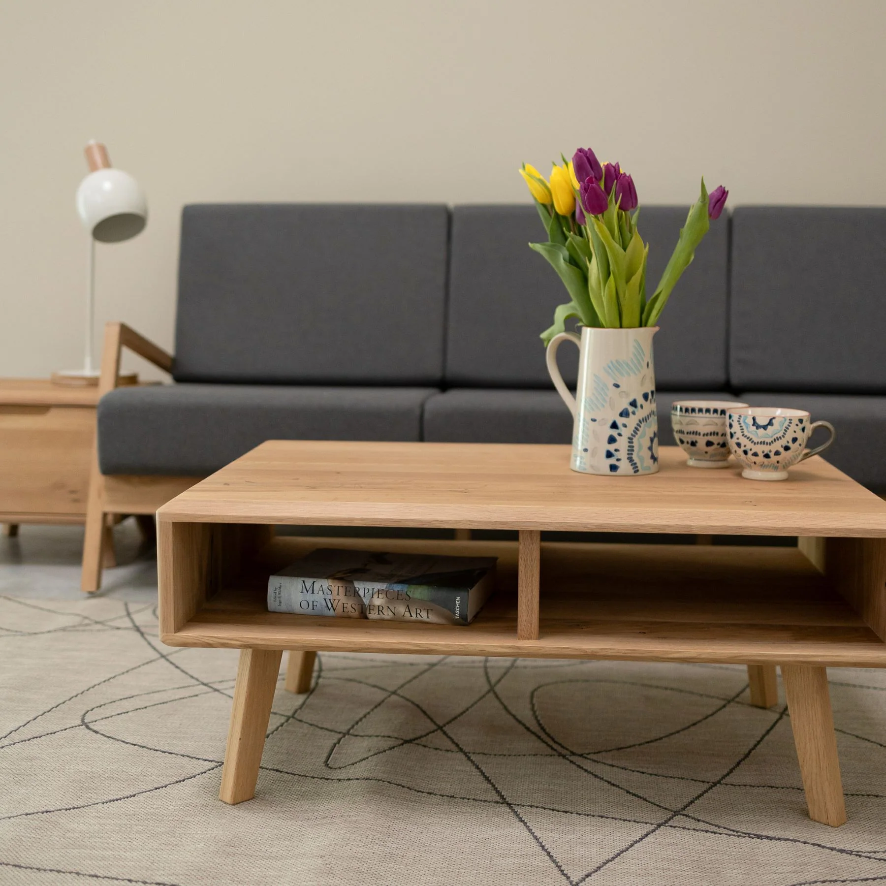 Mesa de centro madera maciza SWEDEN 1 | NordicStory - Image 6