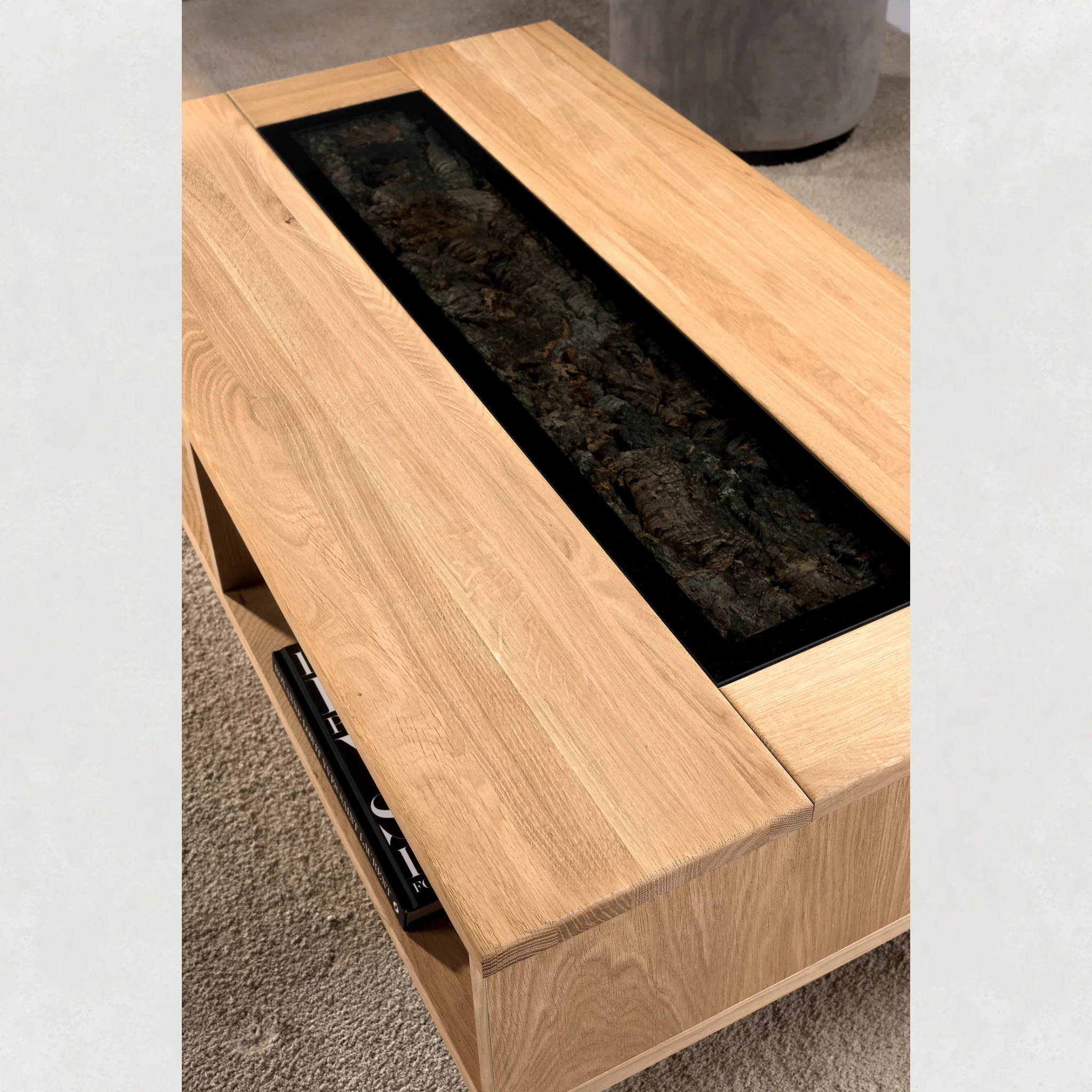 Mesa de centro de madera roble NAPOLI 41 | LoftStory - Image 3