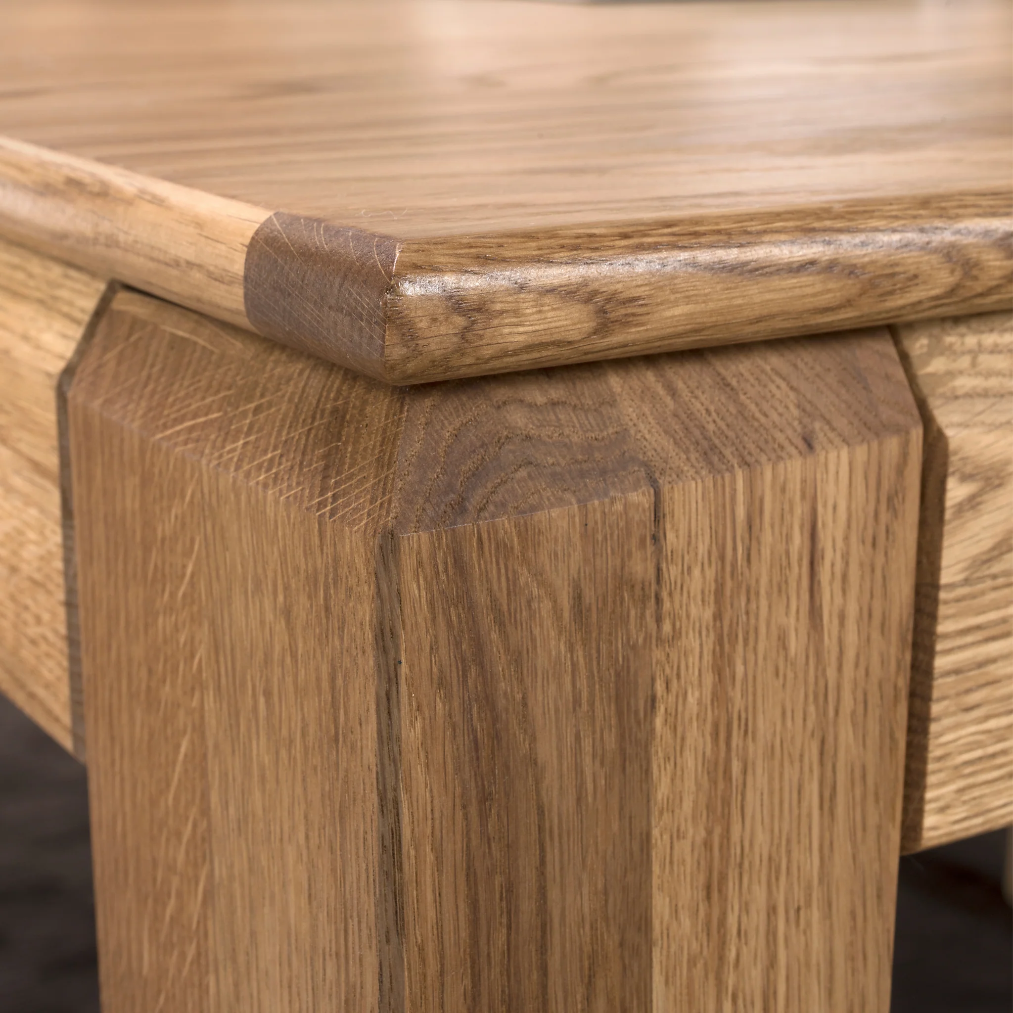 Mesa de comedor extensible de madera roble FUEGO | LoftStory - Image 6