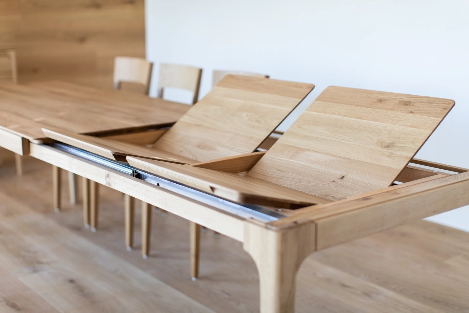 Mesa de comedor extensible madera maciza CREATIV | VESKOR - Image 6