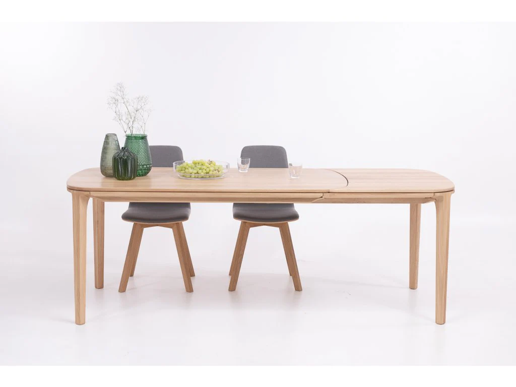 Mesa de comedor extensible madera maciza haya o roble IKONA | VESKOR - Image 7