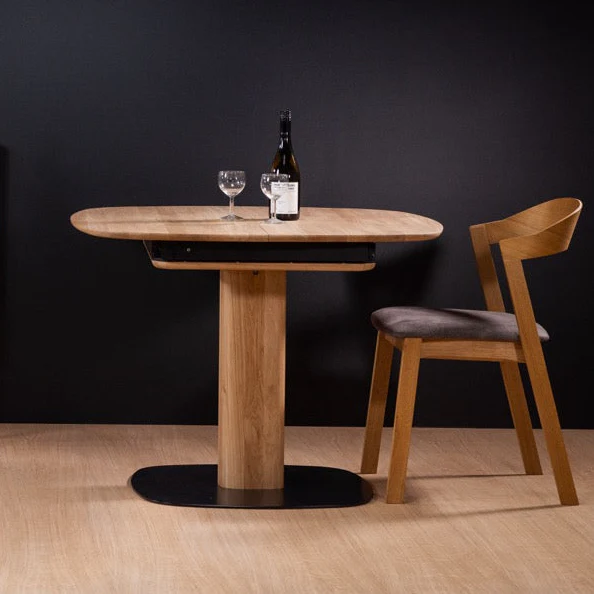 Mesa de comedor extensible madera maciza LUNA | VESKOR - Image 3