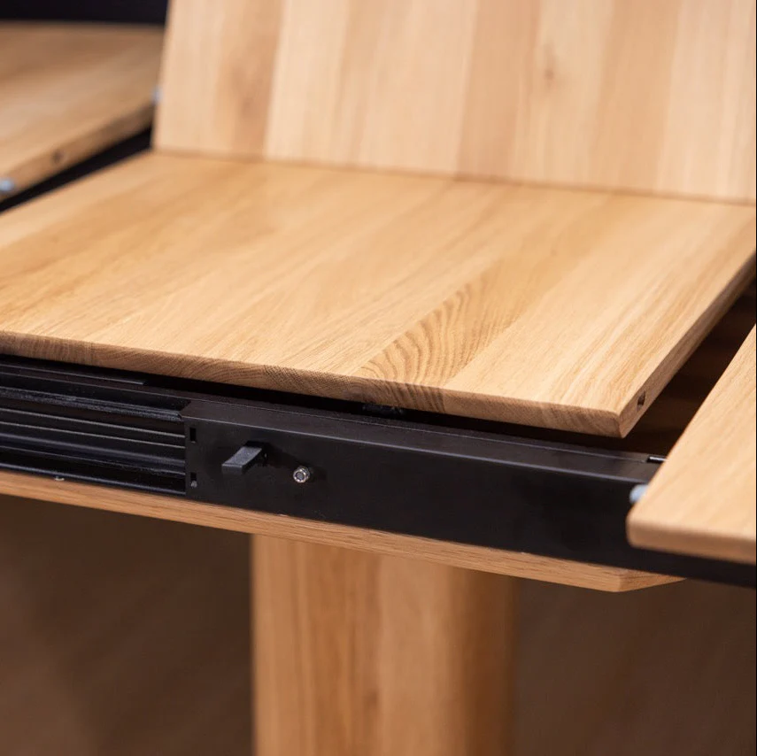 Mesa de comedor extensible madera maciza LUNA | VESKOR - Image 4