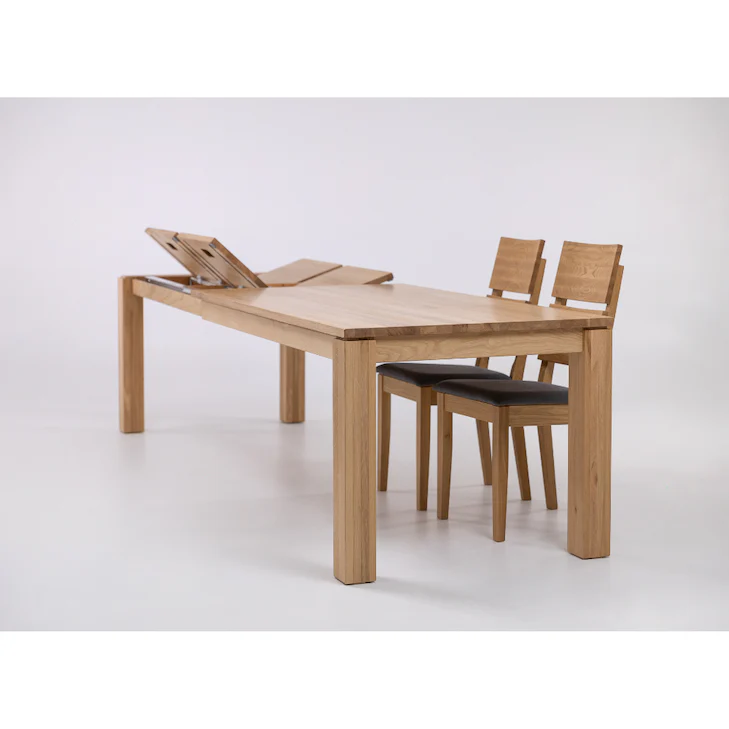 Mesa de comedor extensible madera maciza LUX 2020 | VESKOR - Image 2