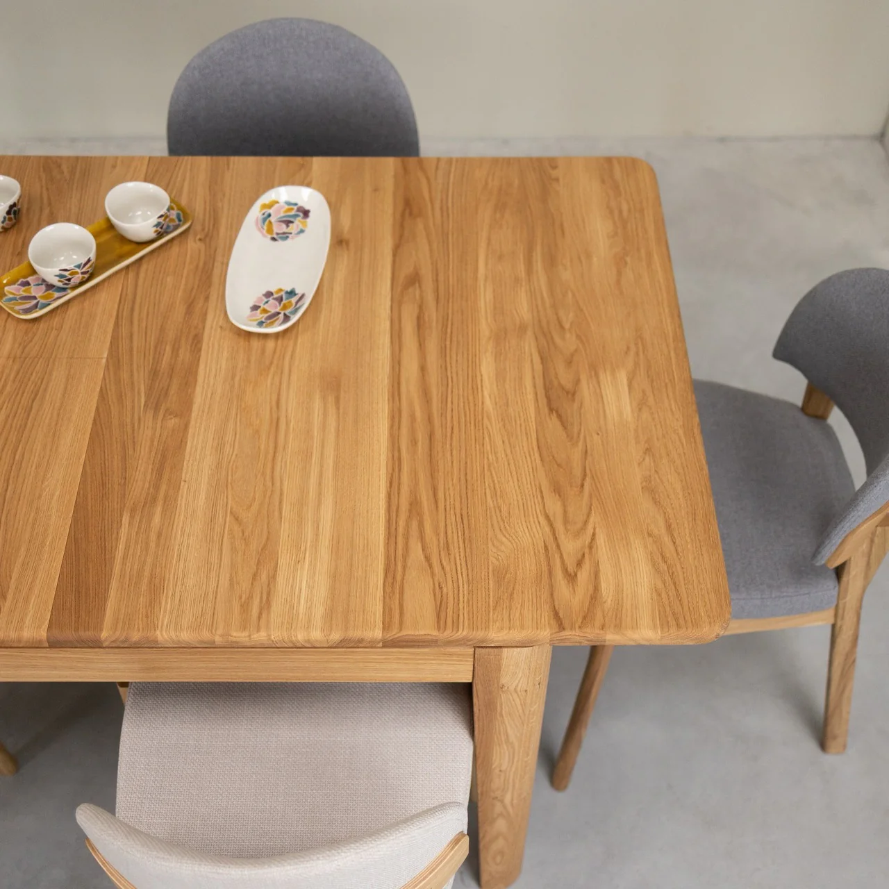 Mesa de comedor extensible de madera maciza roble KODAMA | NordicStory - Image 11