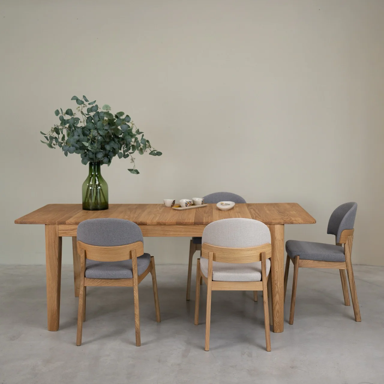 Mesa de comedor extensible de madera maciza roble KODAMA | NordicStory - Image 13