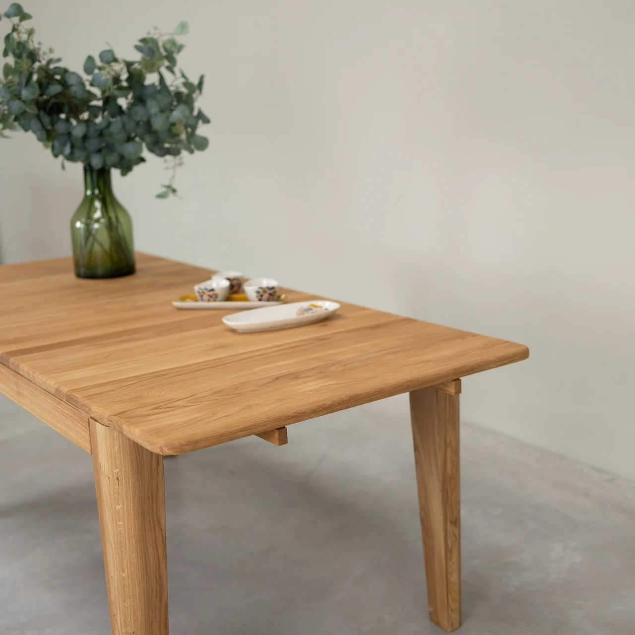 Mesa de comedor extensible de madera maciza roble KODAMA | NordicStory - Image 14