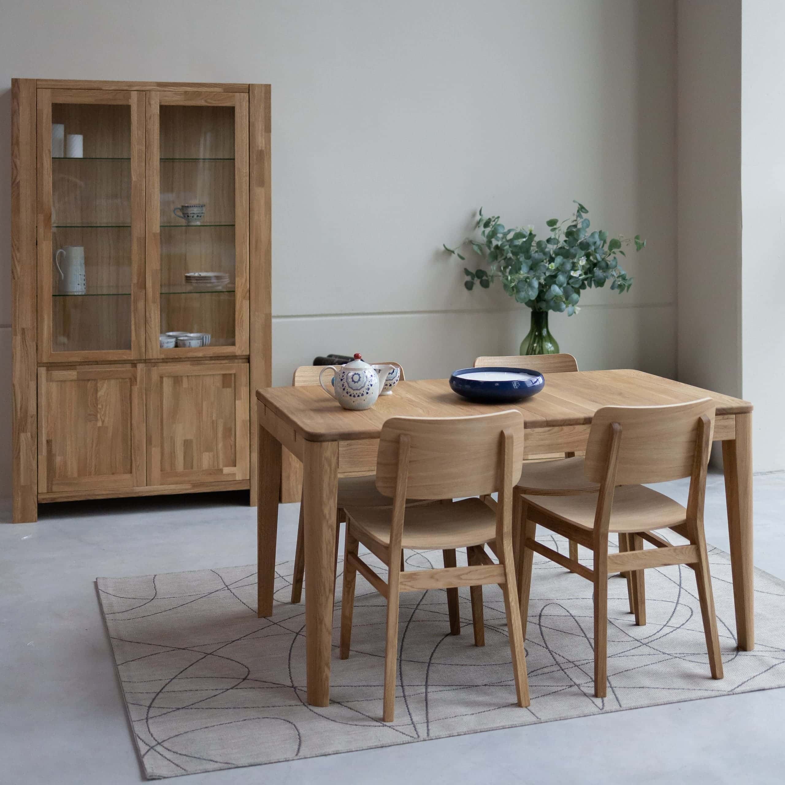 Mesa de comedor extensible de madera maciza roble KODAMA | NordicStory - Image 15