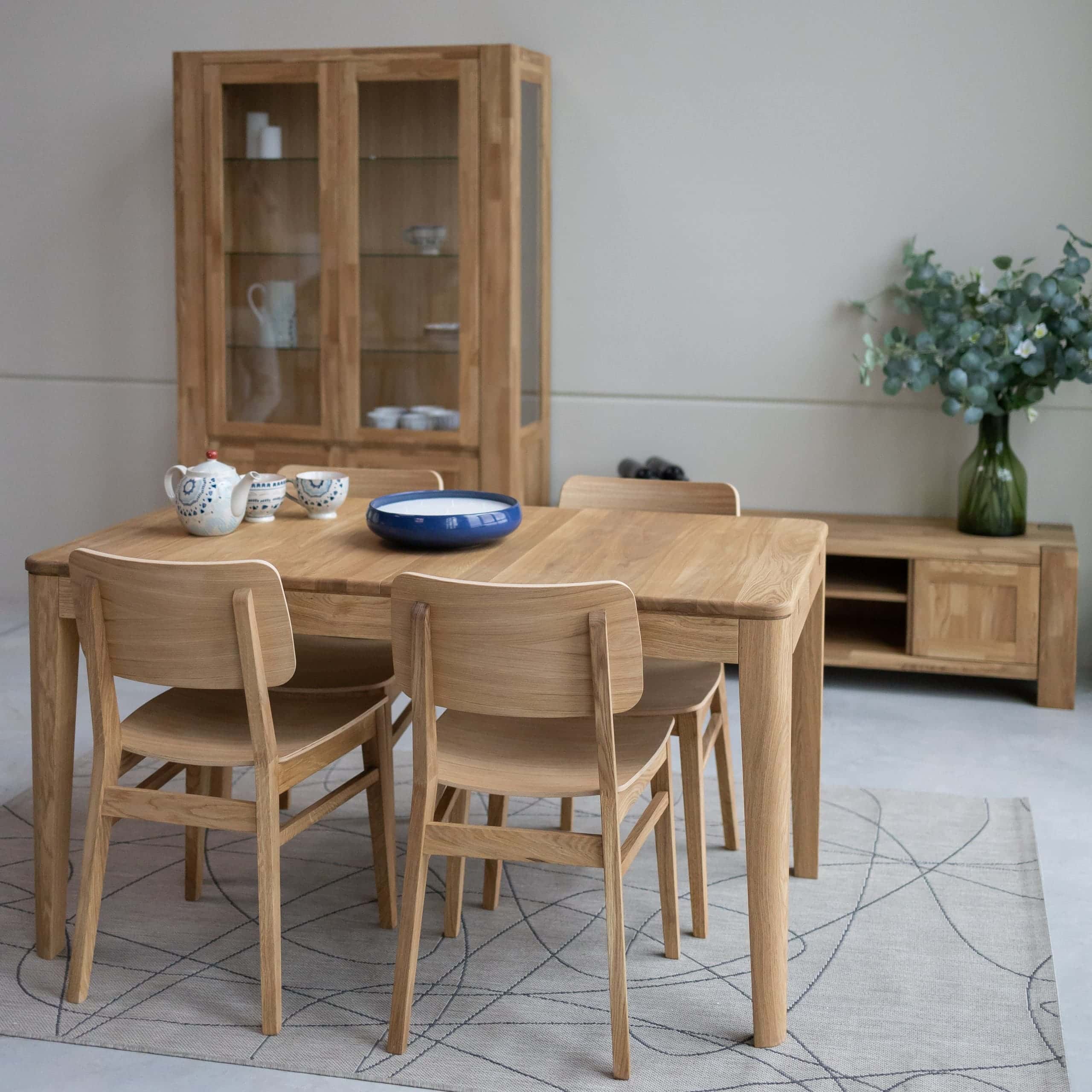 Mesa de comedor extensible de madera maciza roble KODAMA | NordicStory - Image 16
