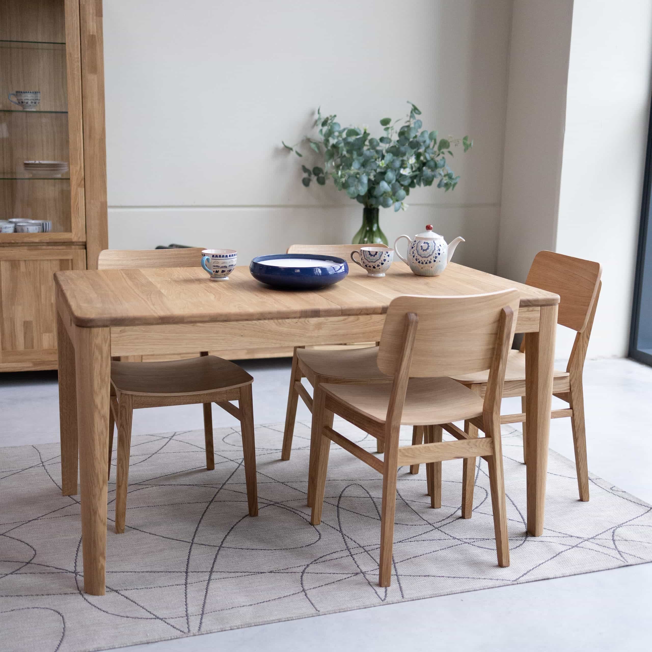 Mesa de comedor extensible de madera maciza roble KODAMA | NordicStory - Image 18