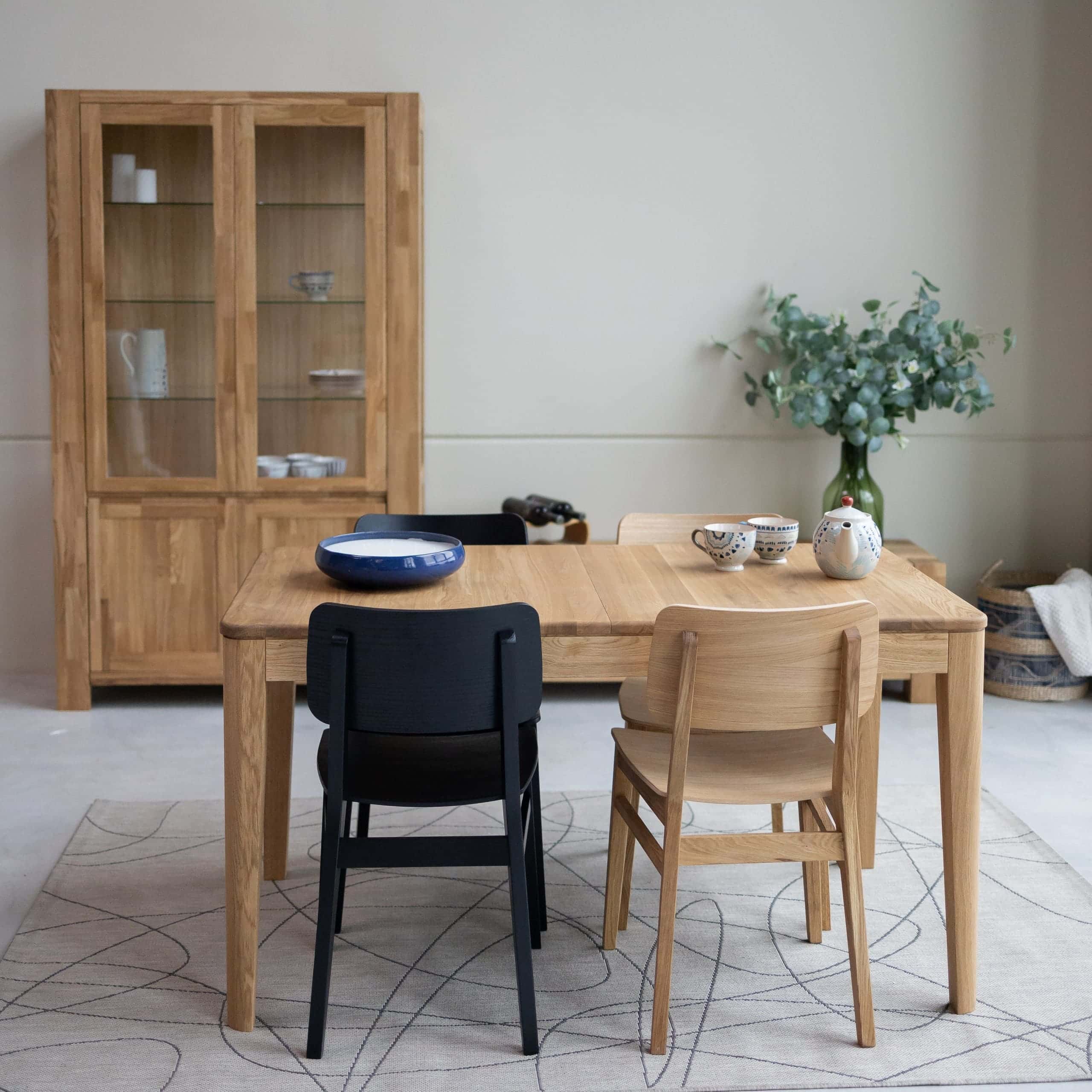 Mesa de comedor extensible de madera maciza roble KODAMA | NordicStory - Image 20