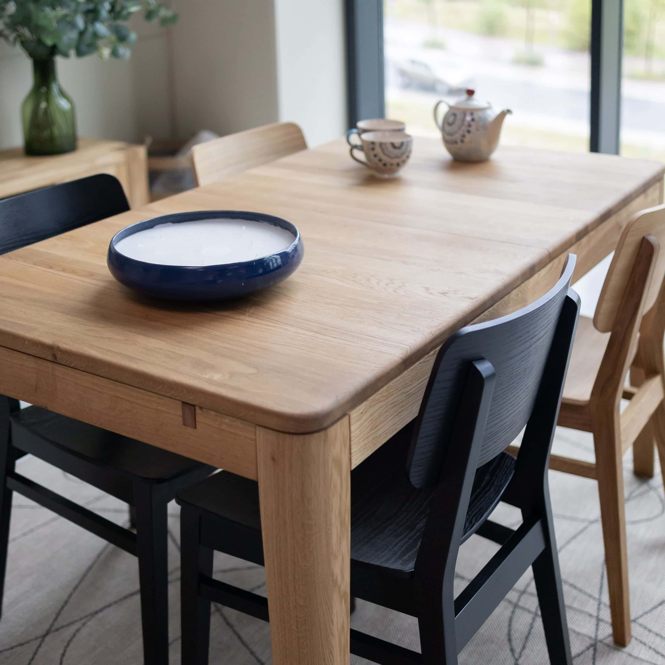 Mesa de comedor extensible de madera maciza roble KODAMA | NordicStory - Image 22