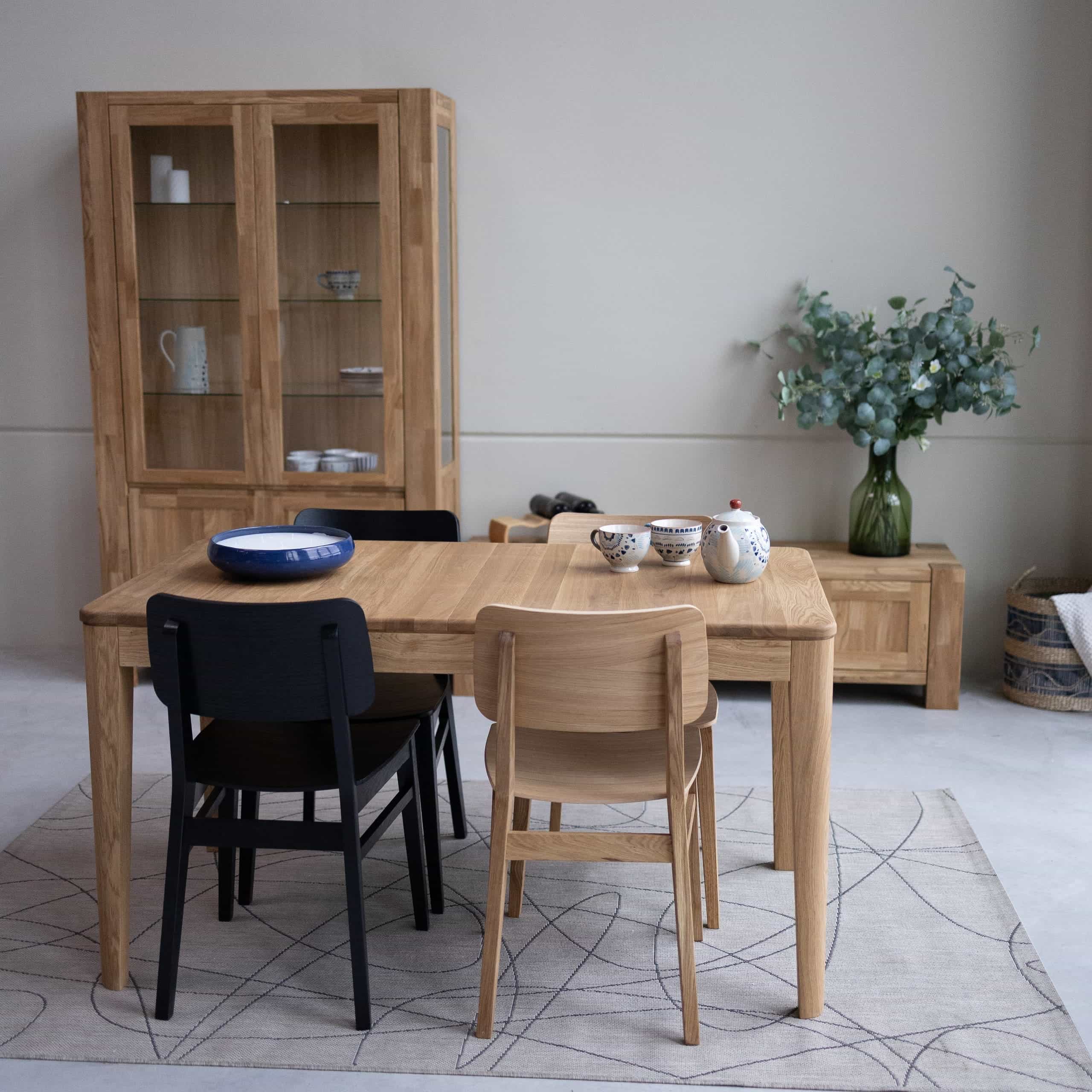 Mesa de comedor extensible de madera maciza roble KODAMA | NordicStory - Image 23