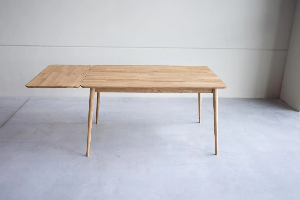 Mesa de comedor extensible de madera maciza de roble MALMO 2 | NordicStory - Image 16