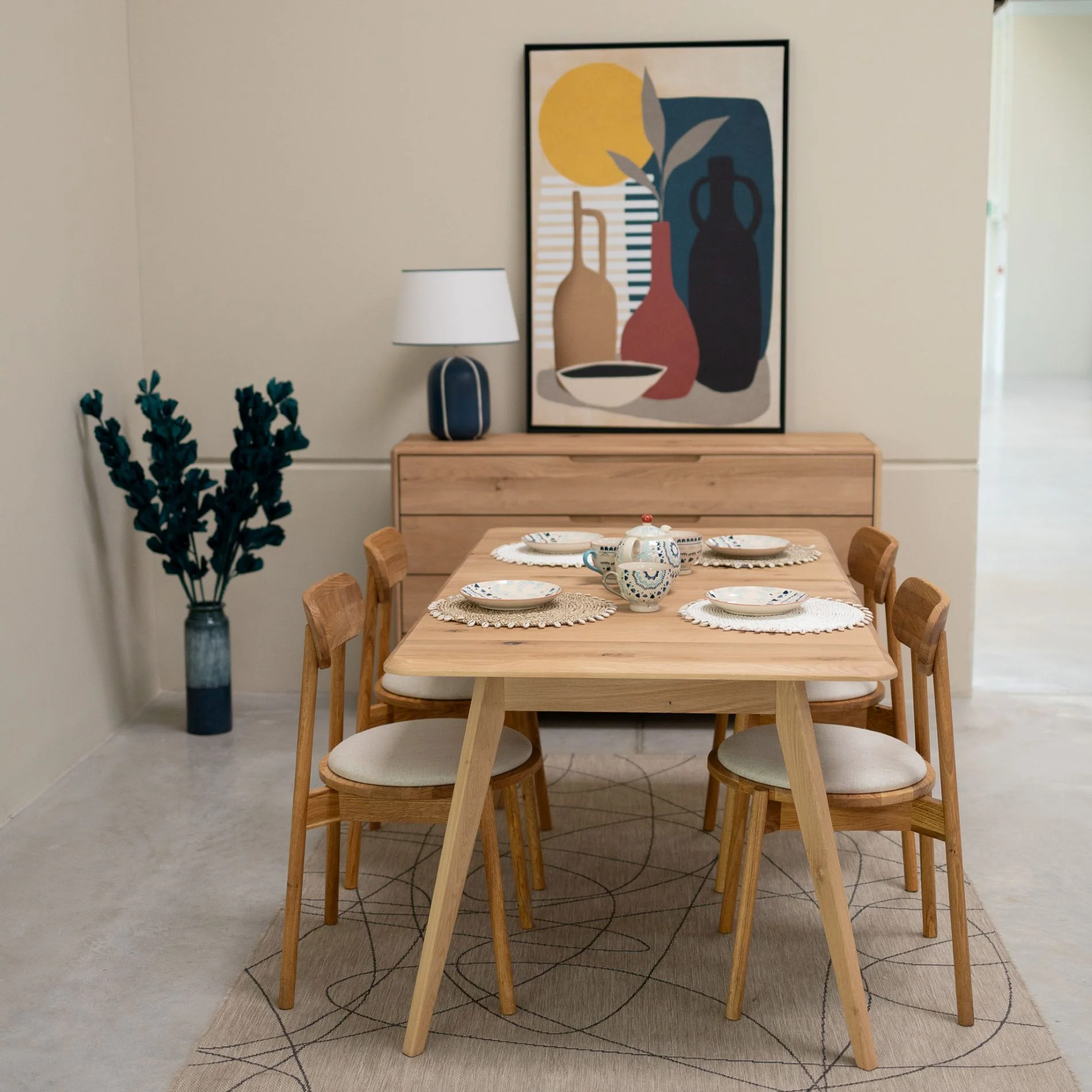 Mesa de comedor extensible madera maciza SWEDEN | NordicStory - Image 6