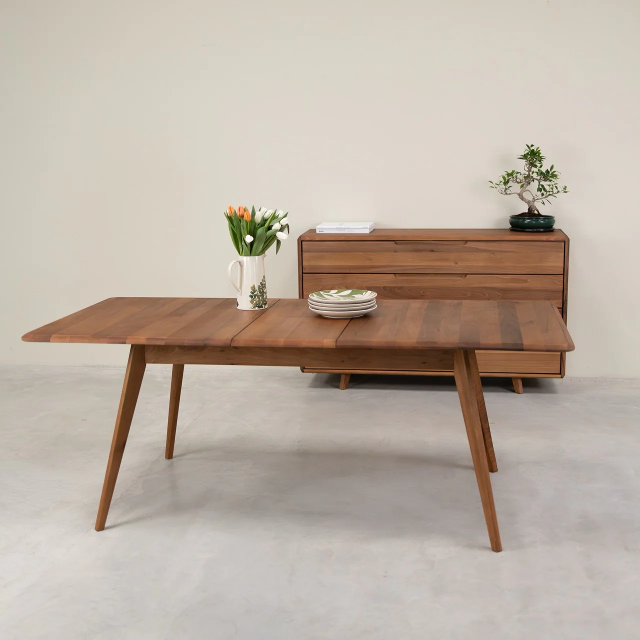 Mesa de comedor extensible madera maciza SWEDEN | NordicStory - Image 7