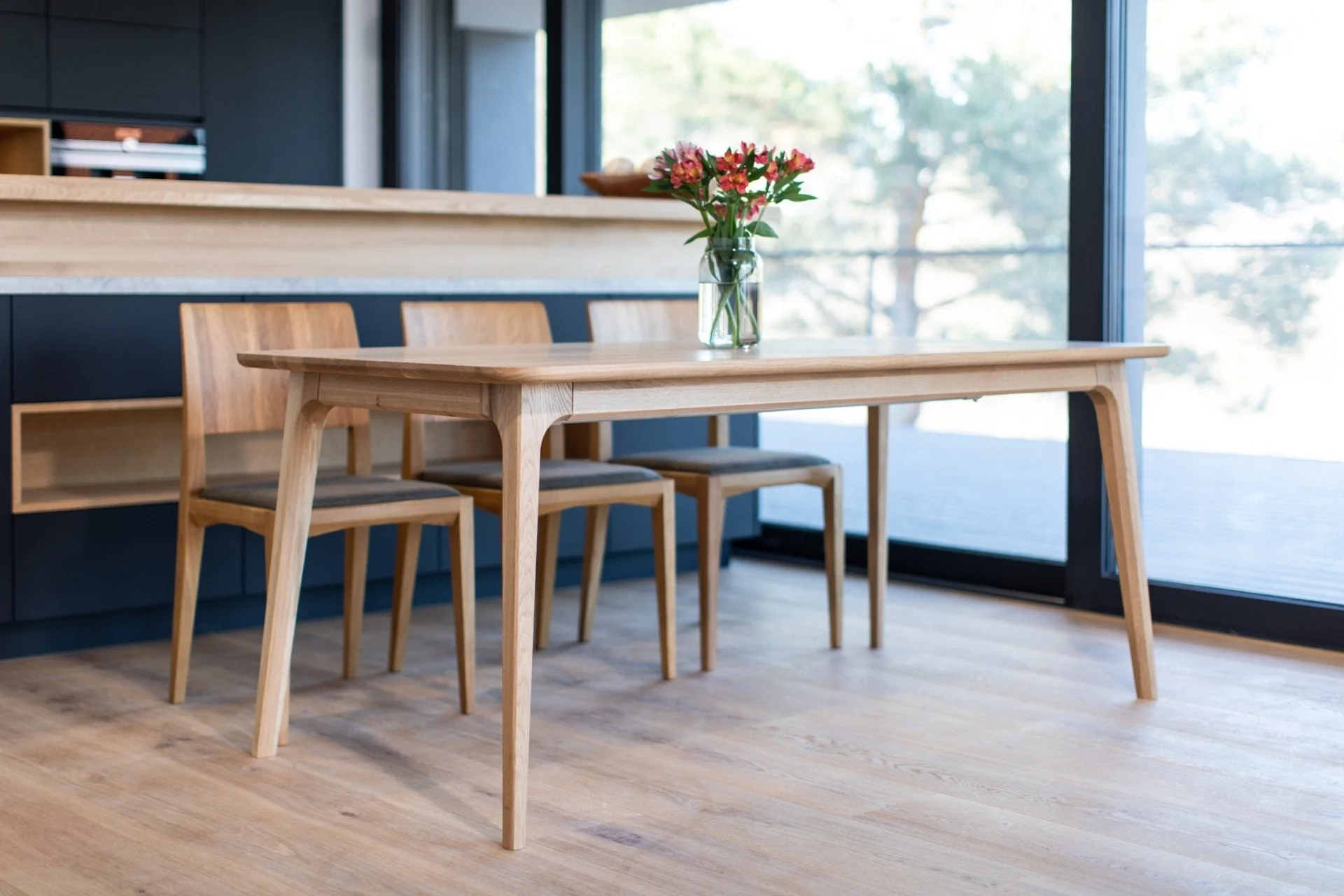 Mesa de comedor extensible madera maciza TOKIO | VESKOR - Image 5