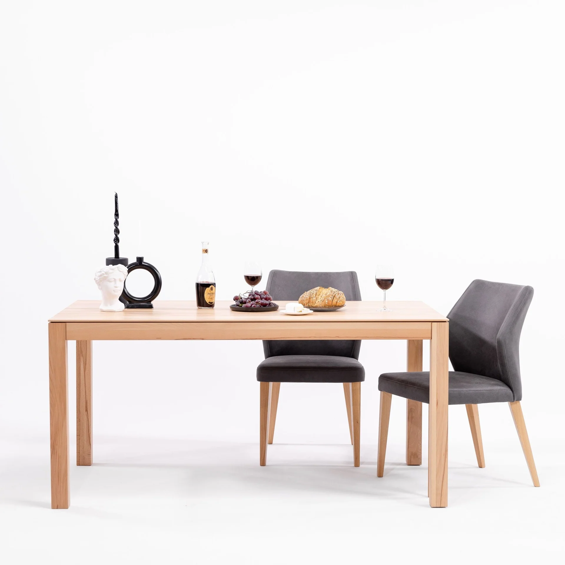 Mesa de comedor extensible madera maciza VERDI | VESKOR - Image 9