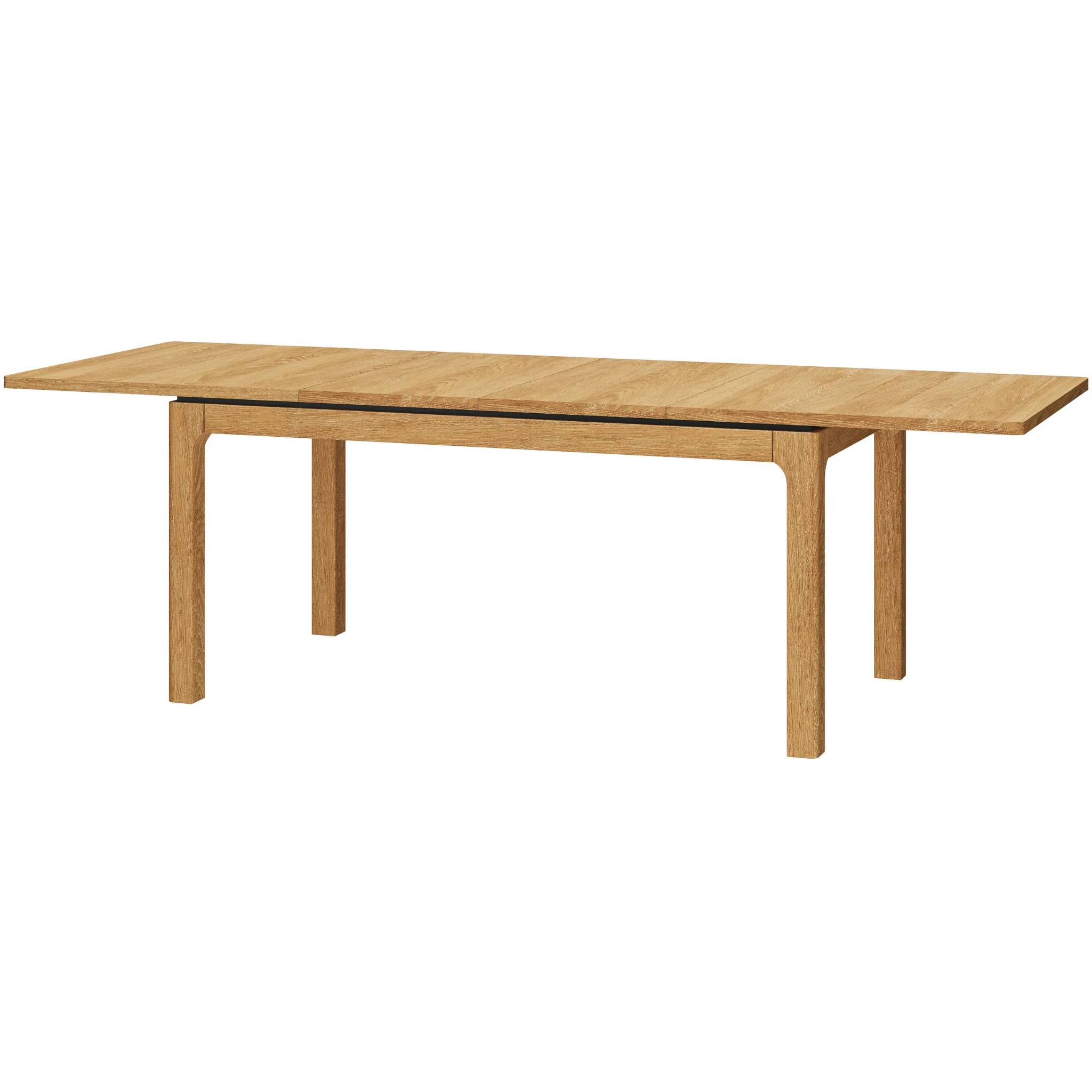 Mesa de comedor extensible madera roble OPORTO 40 | LoftStory - Image 3