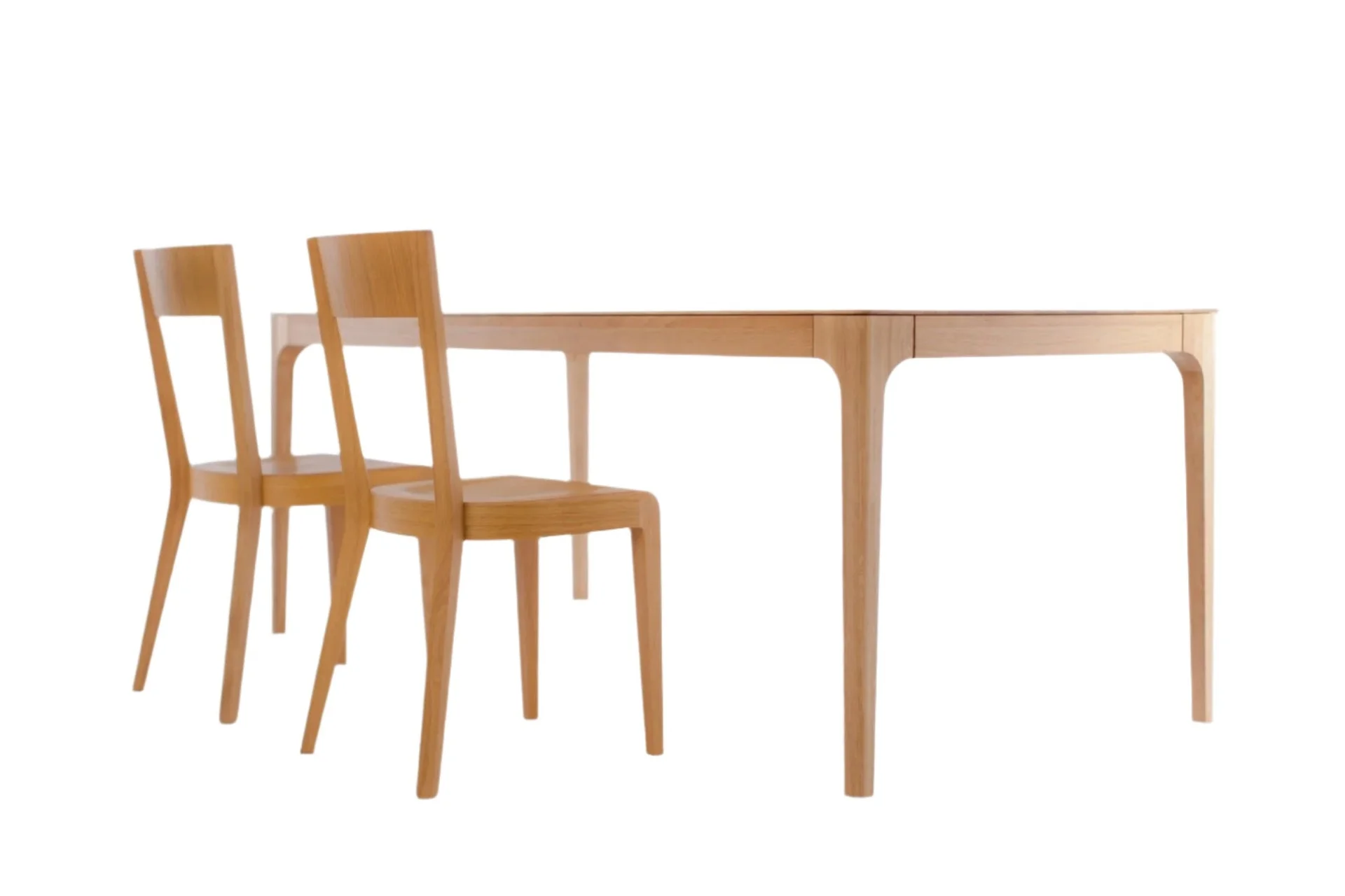 Mesa de comedor fija madera maciza CREATIV | VESKOR - Image 12