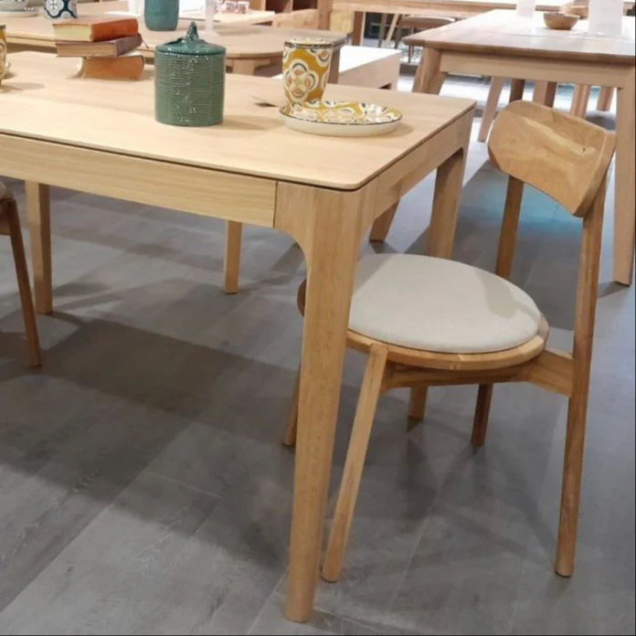 Mesa de comedor fija madera maciza CREATIV | VESKOR - Image 9