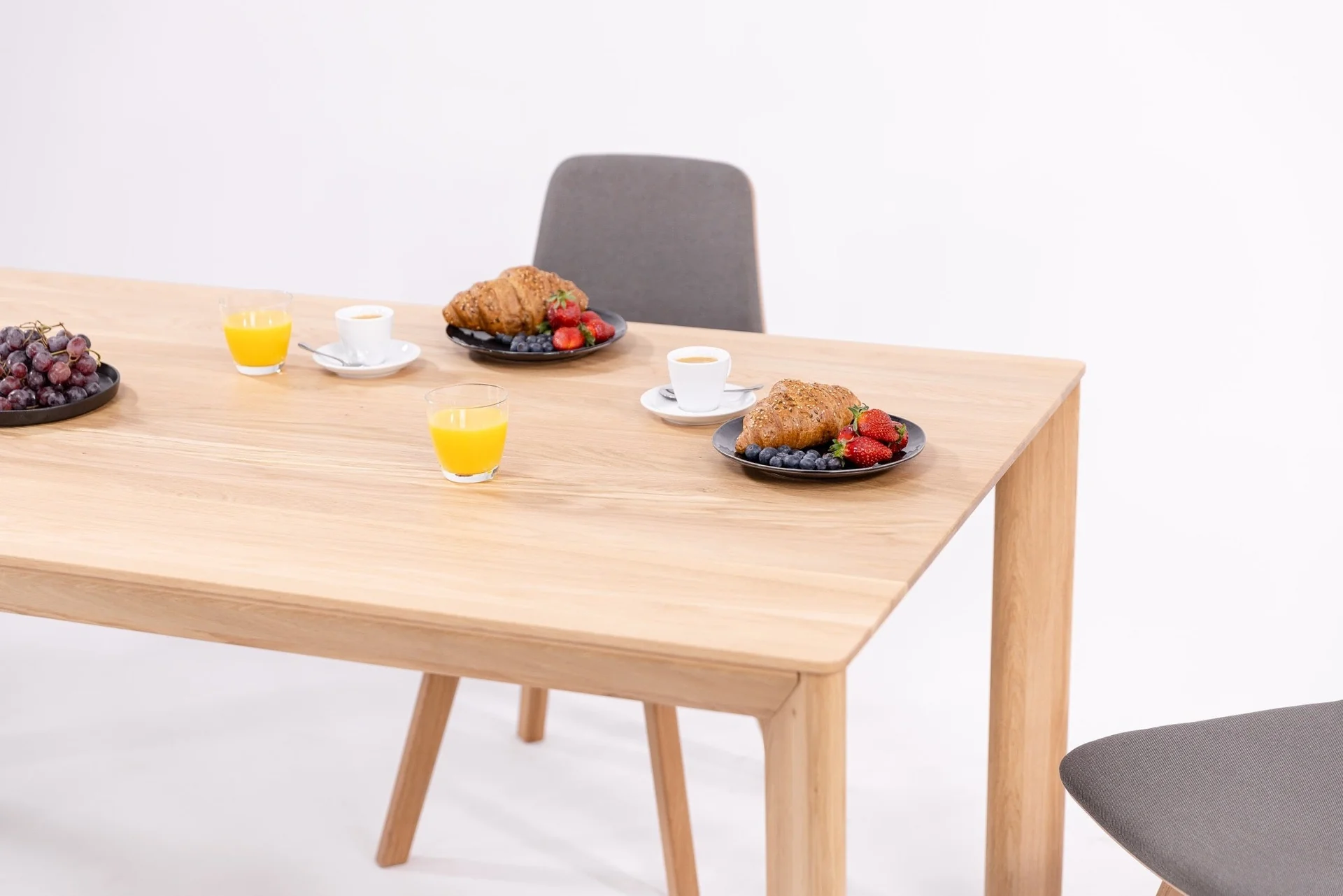 Mesa de comedor fija madera maciza DITA | VESKOR - Image 10