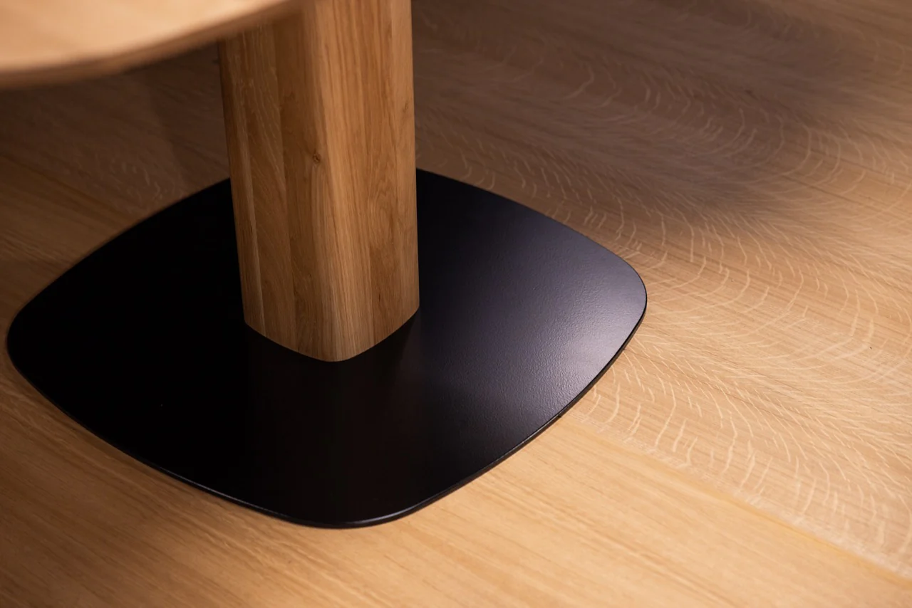 Mesa de comedor fija madera maciza LUNA | VESKOR - Image 4